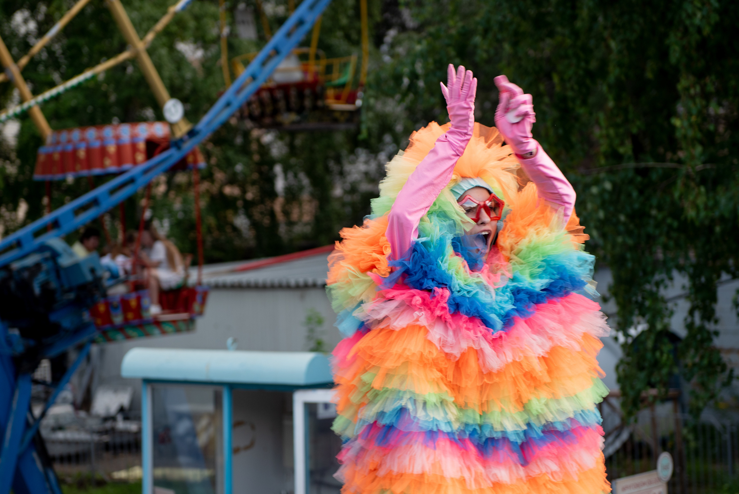 Белая долина в Городском парке. Семейный фотограф Саратов Маргарита Куликова