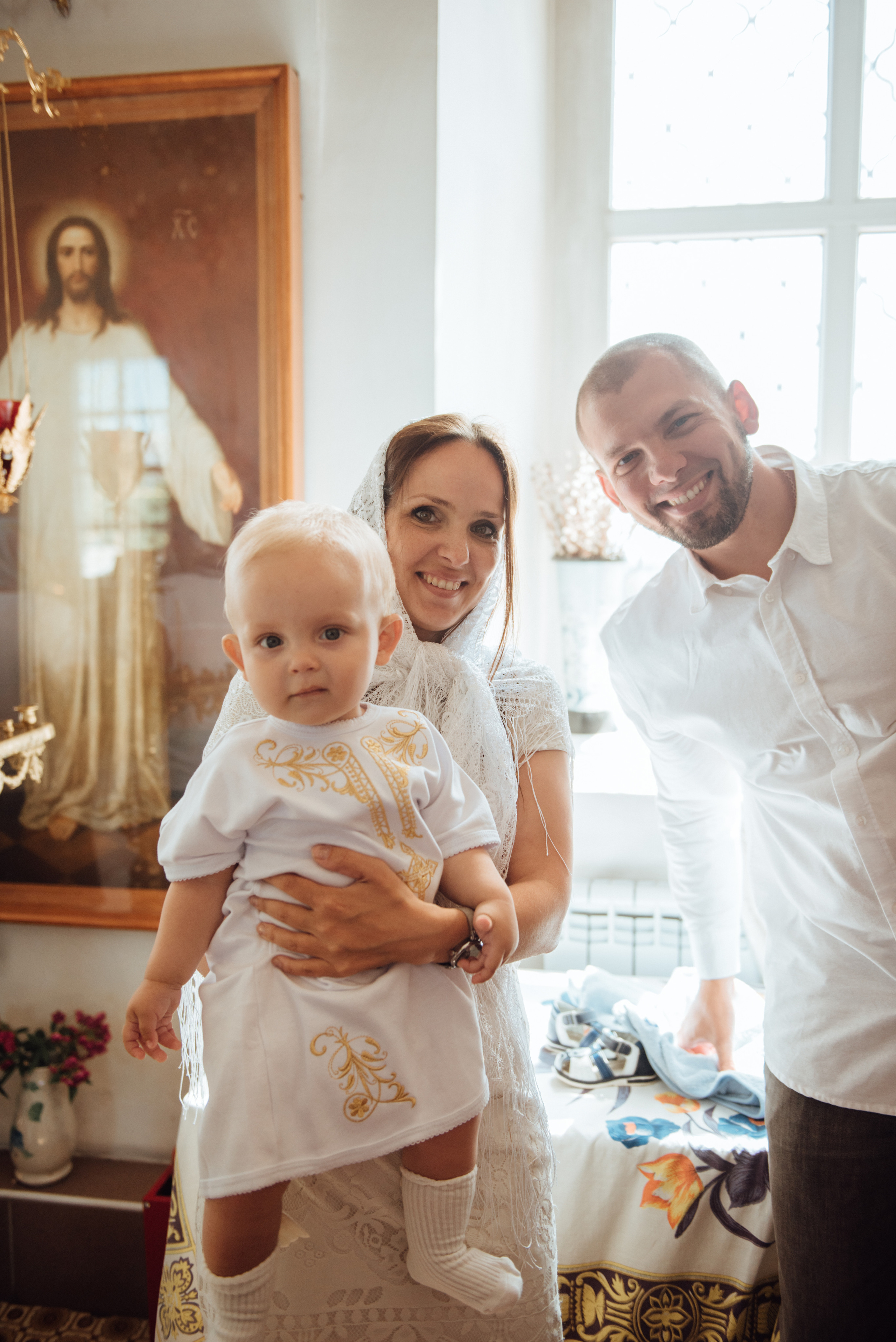 Крещение Бориса. Семейный фотограф Саратов Маргарита Куликова