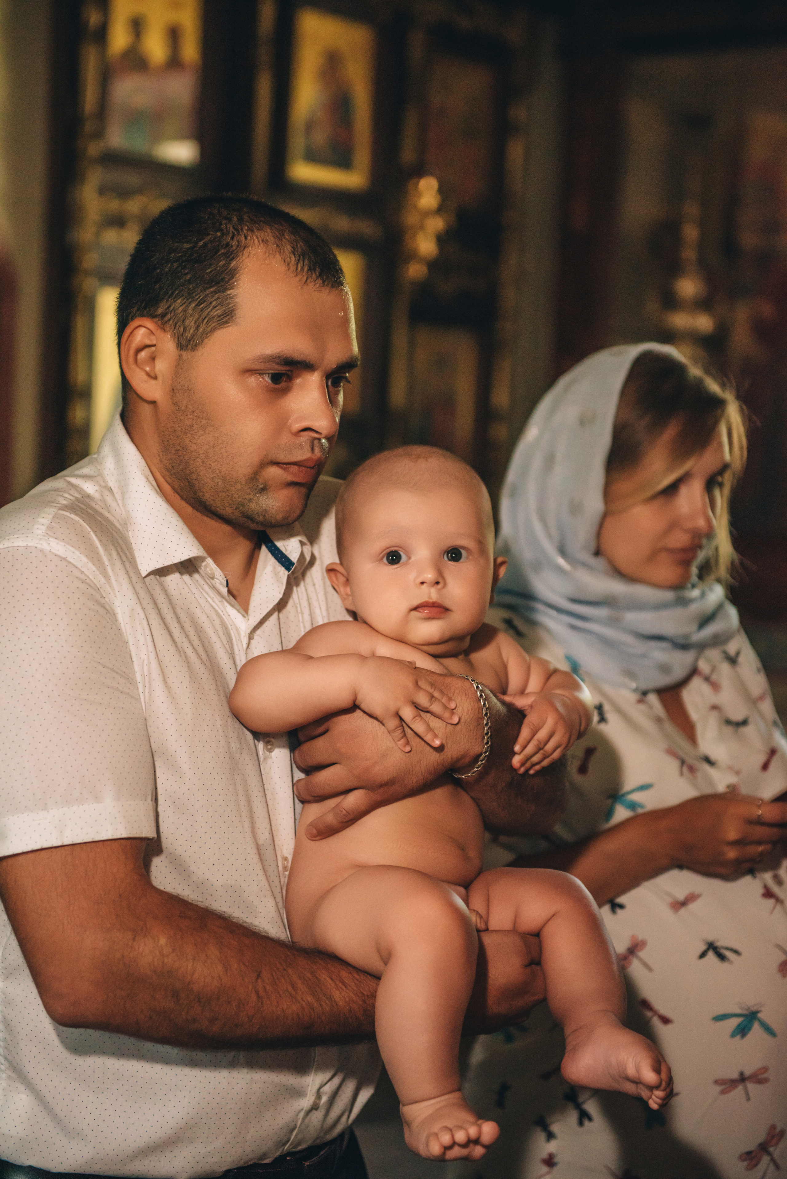 Крещение Артема. Семейный фотограф Саратов Маргарита Куликова
