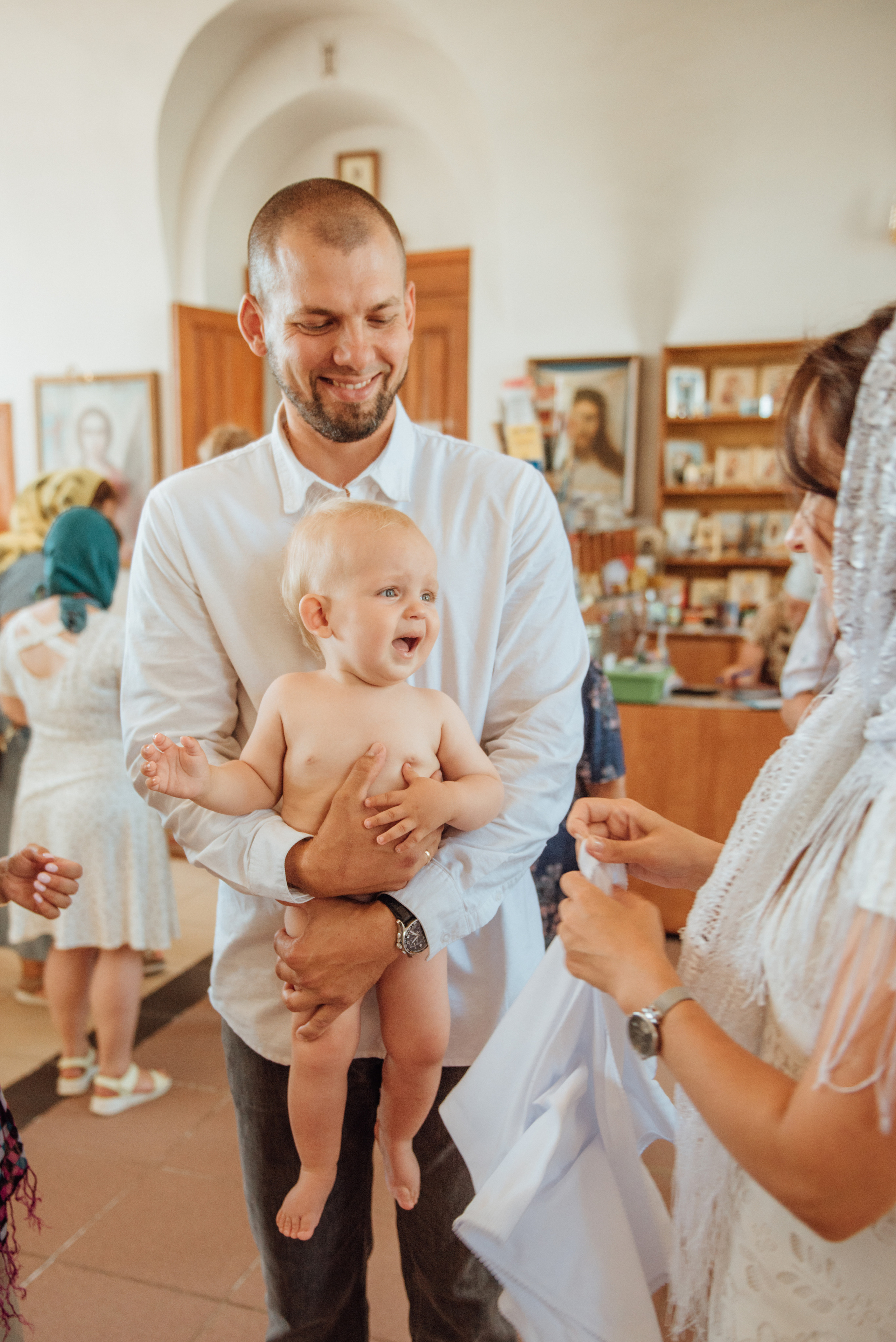 Крещение Бориса. Семейный фотограф Саратов Маргарита Куликова