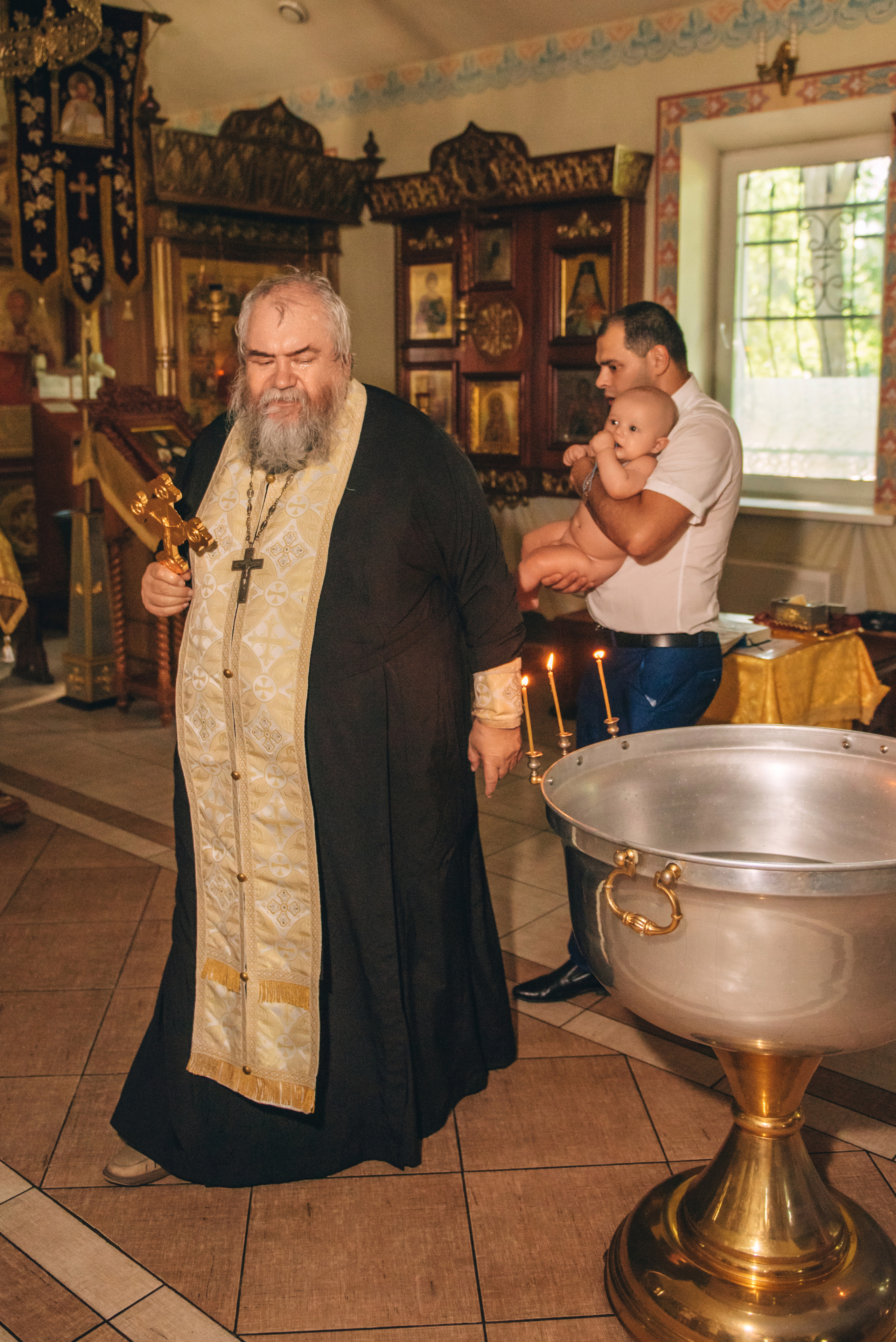 Крещение Артема. Семейный фотограф Саратов Маргарита Куликова