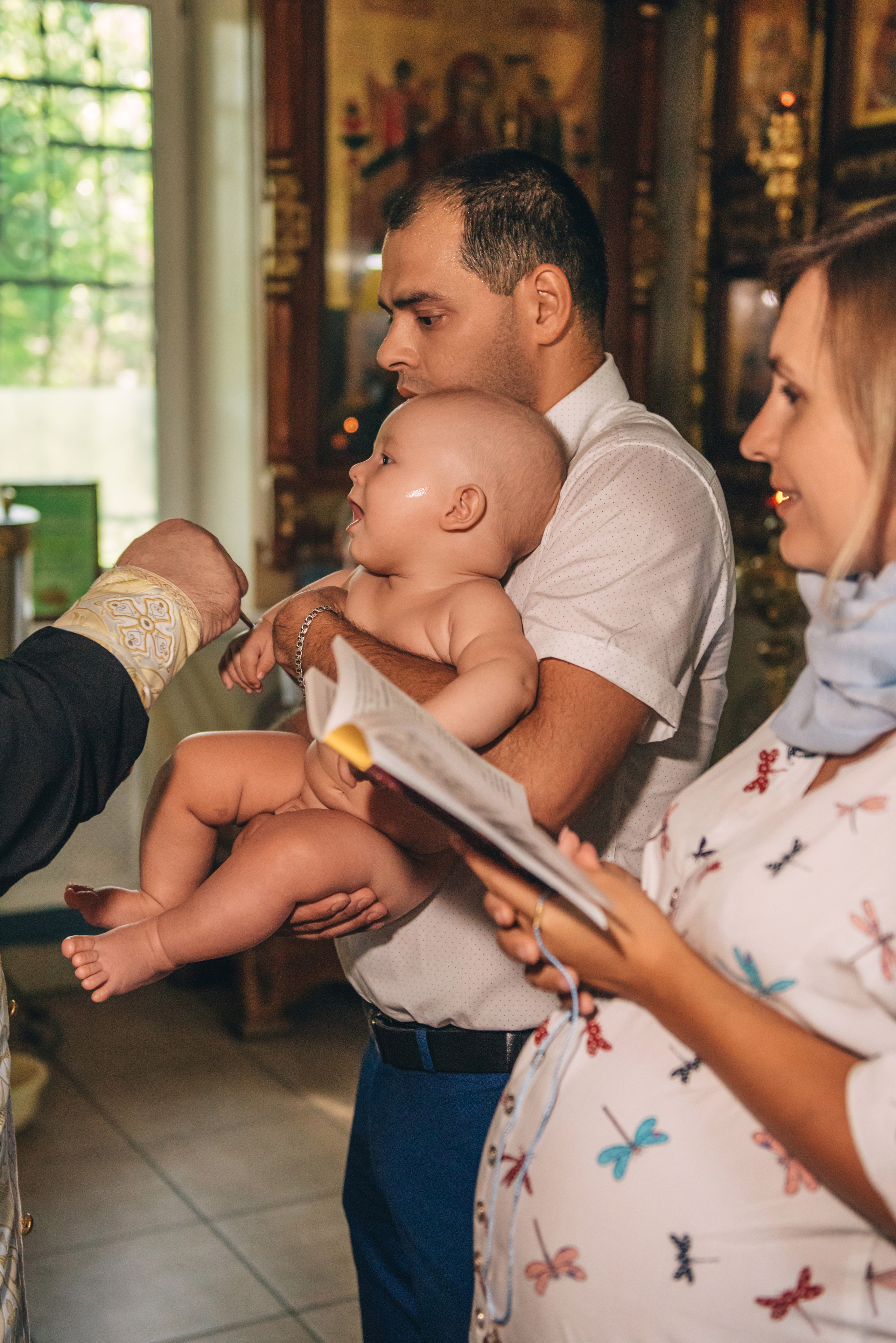 Крещение Артема. Семейный фотограф Саратов Маргарита Куликова
