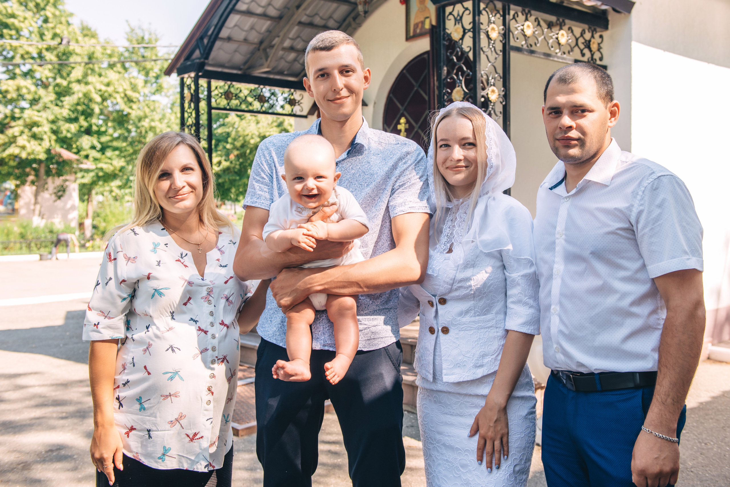 Крещение Артема. Семейный фотограф Саратов Маргарита Куликова