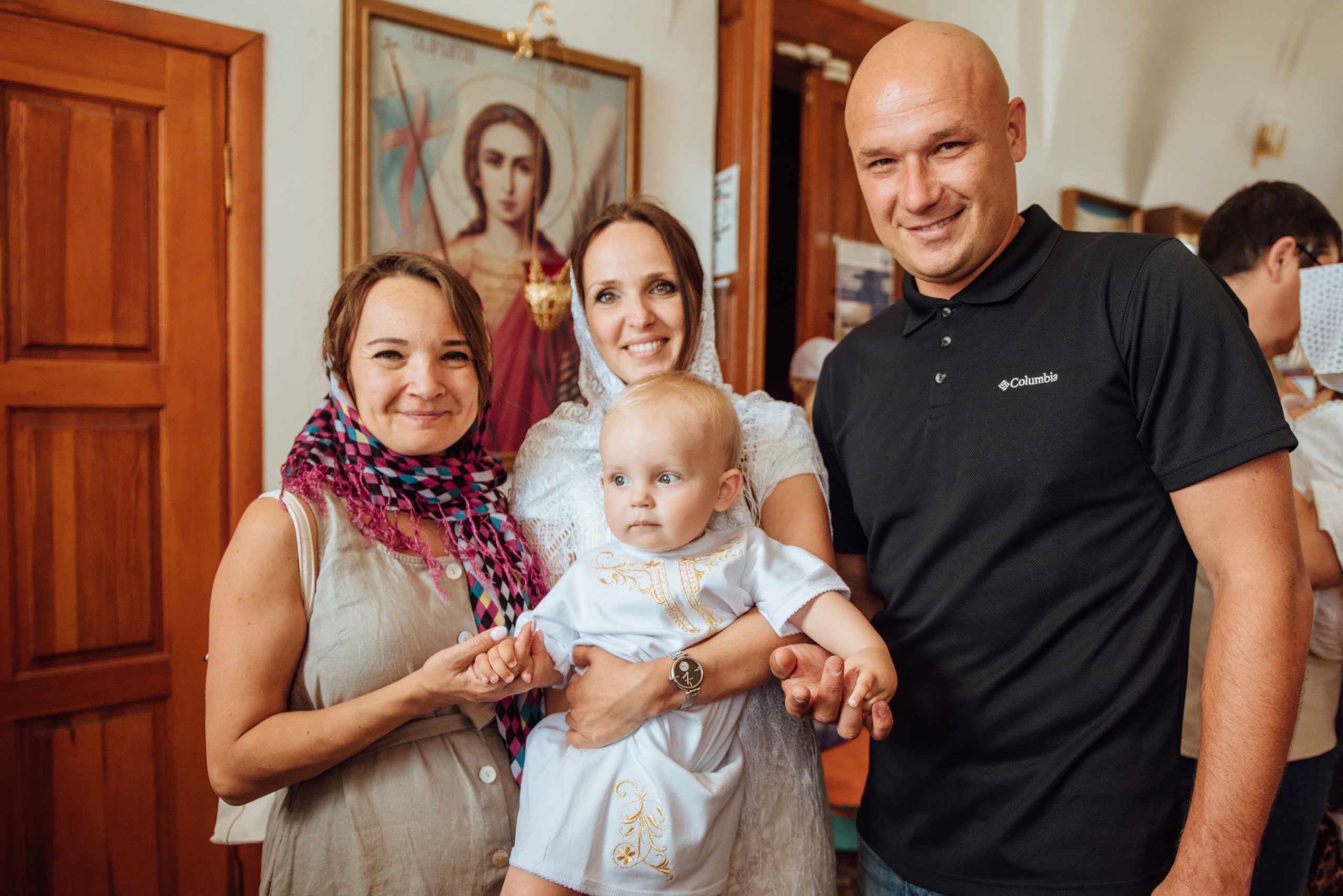 Крещение Бориса. Семейный фотограф Саратов Маргарита Куликова