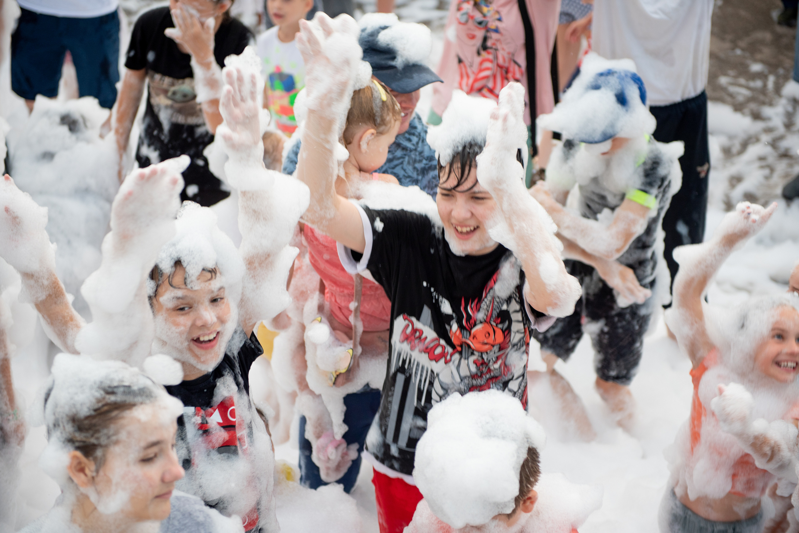 Белая долина в Городском парке. Семейный фотограф Саратов Маргарита Куликова