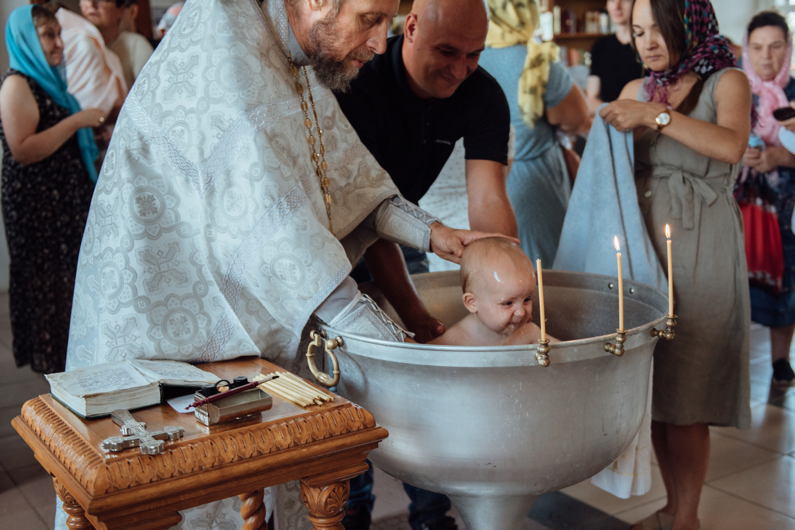 Крещение Бориса. Семейный фотограф Саратов Маргарита Куликова