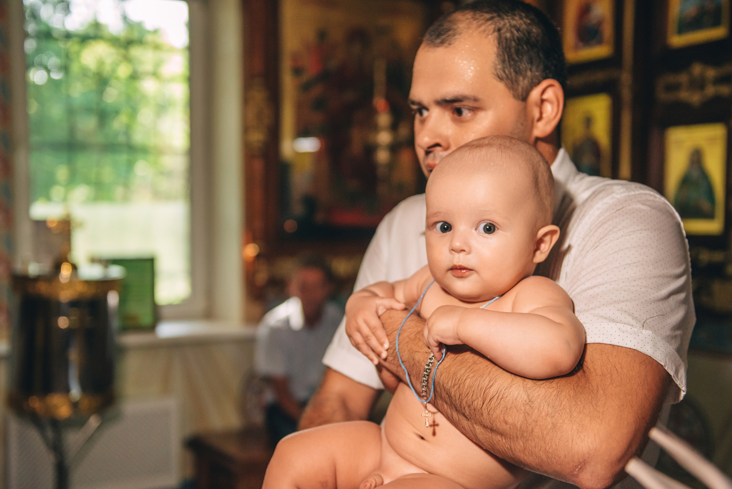 Крещение Артема. Семейный фотограф Саратов Маргарита Куликова