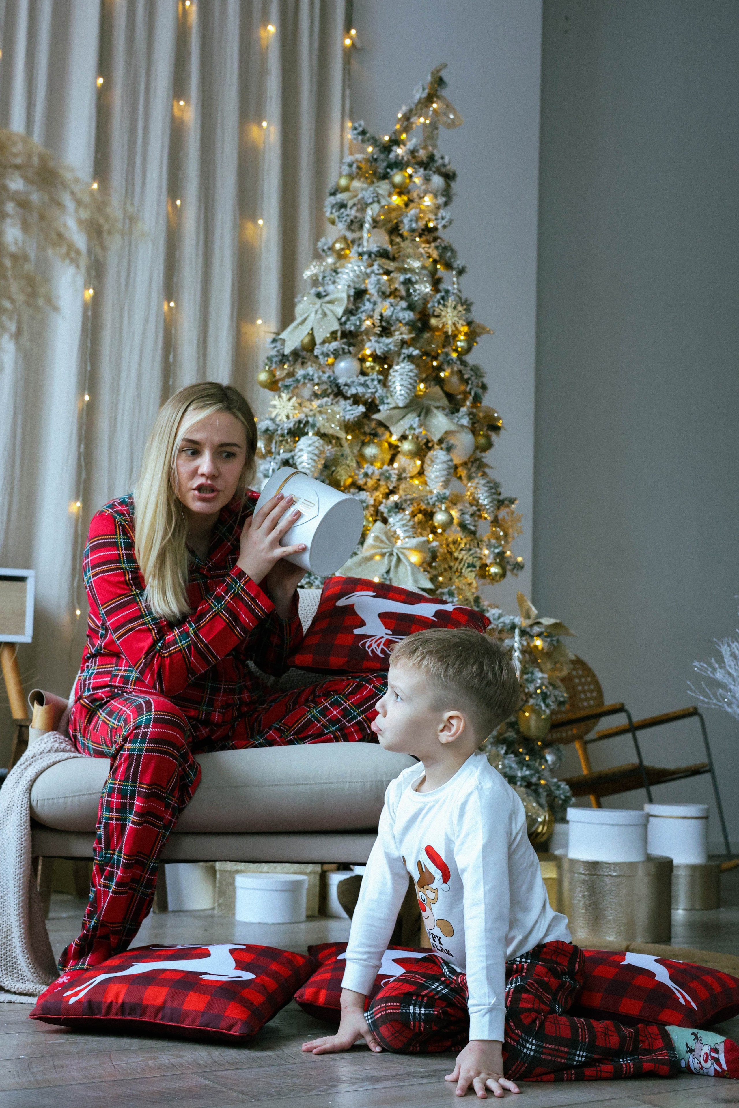 Новогодняя история «Светлана и Алексей». Фотограф в Москве Анастасия Калинина