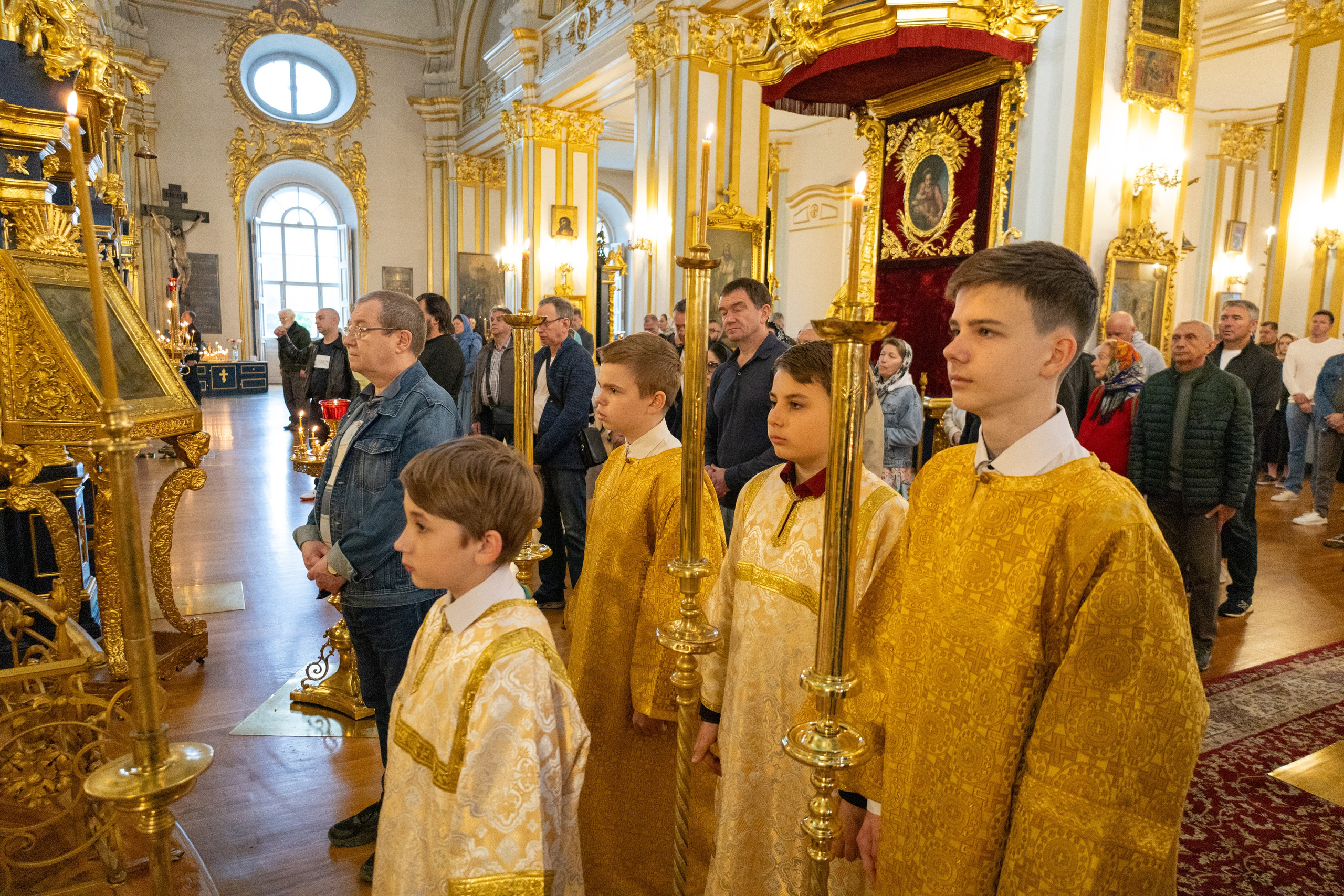 НЕДЕЛЯ 3-Я ПО ПЯТИДЕСЯТНИЦЕ. ВСЕХ СВЯТЫХ САНКТ-ПЕТЕРБУРГСКОЙ МИТРОПОЛИИ. НИКОЛО-БОГОЯВЛЕНСКИЙ МОРСКОЙ СОБОР