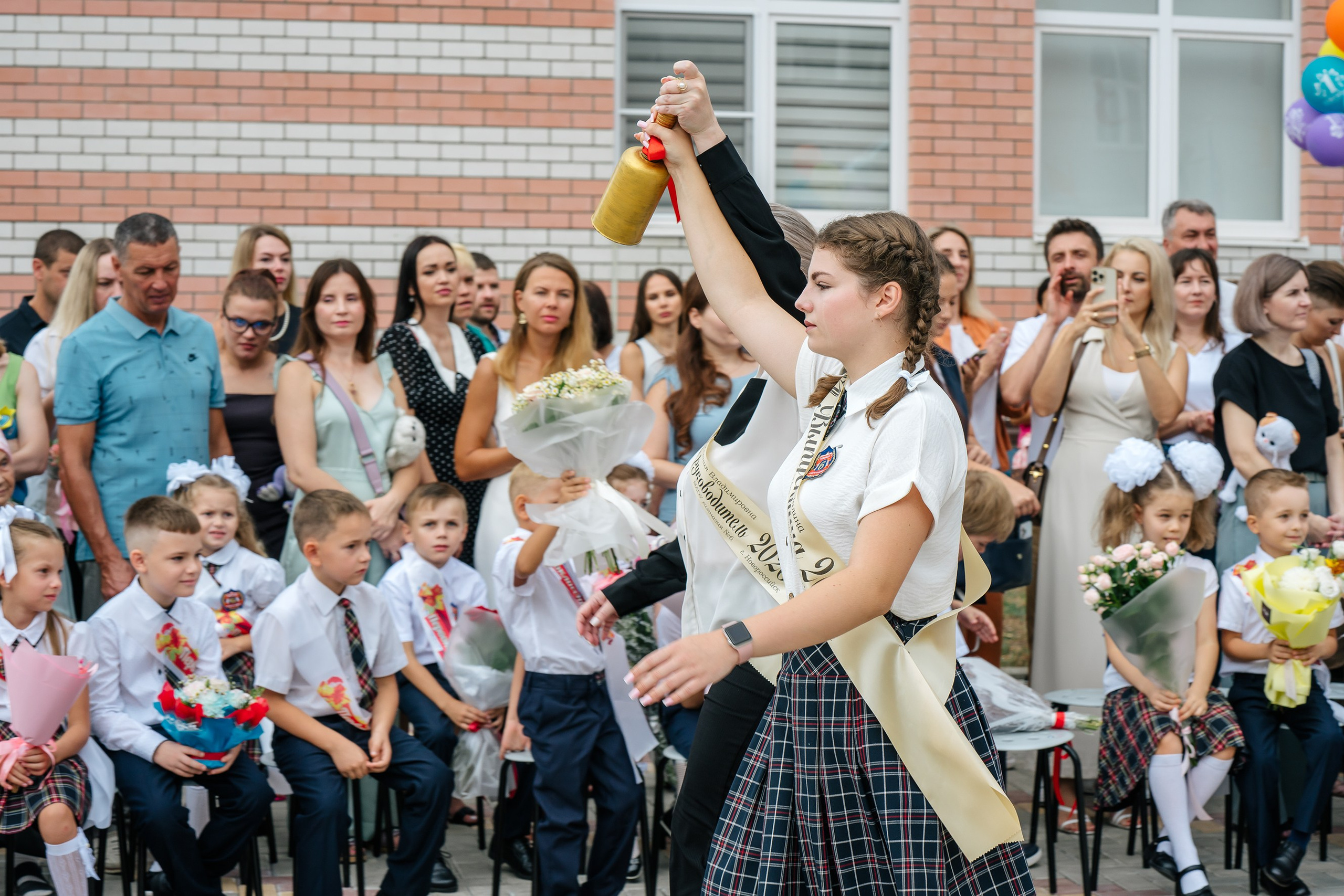 1 сентября. Выпускные альбомы, школьные фотосессии в городе Новороссийске