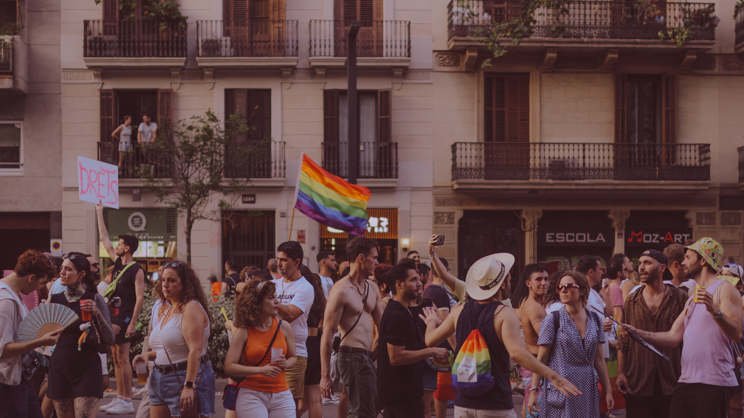 PRIDE, Barcelona 2024. Photographer in Israel Alice Milchin
