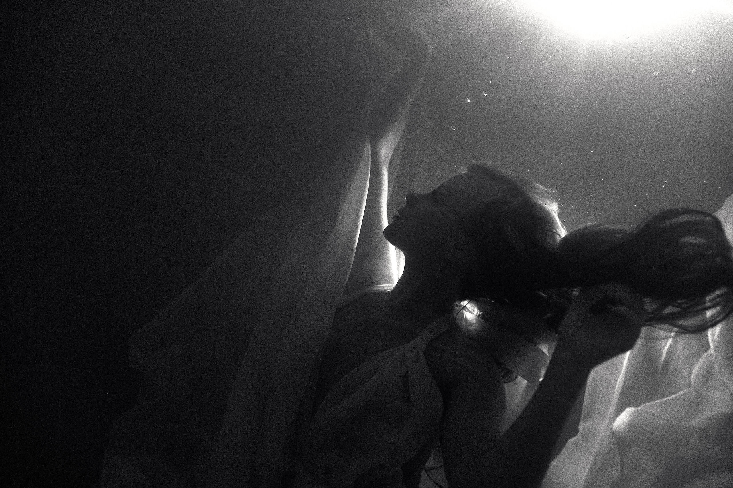 Под водой. Фотограф Александр Казин