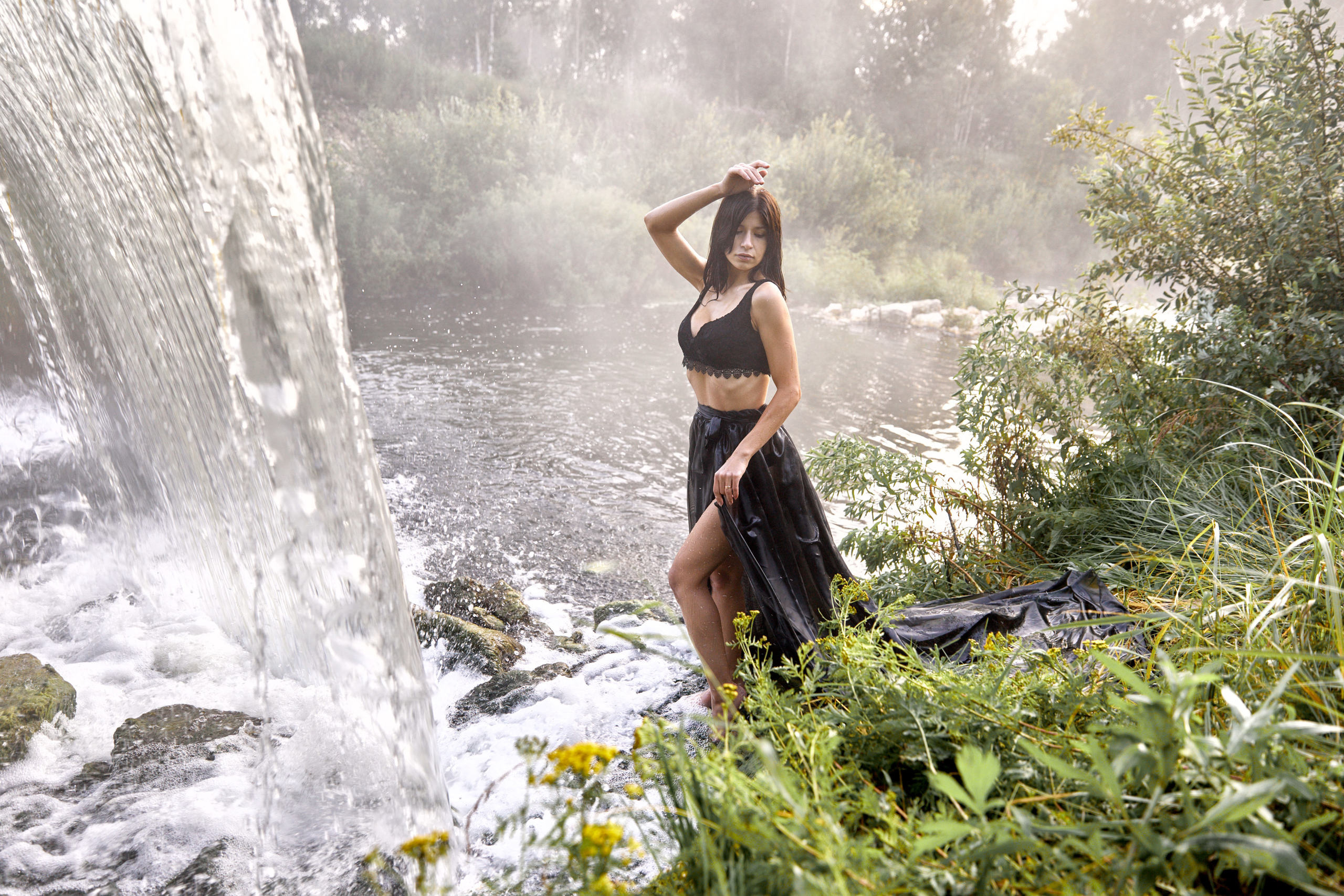 Водопад. Фотограф Александр Казин