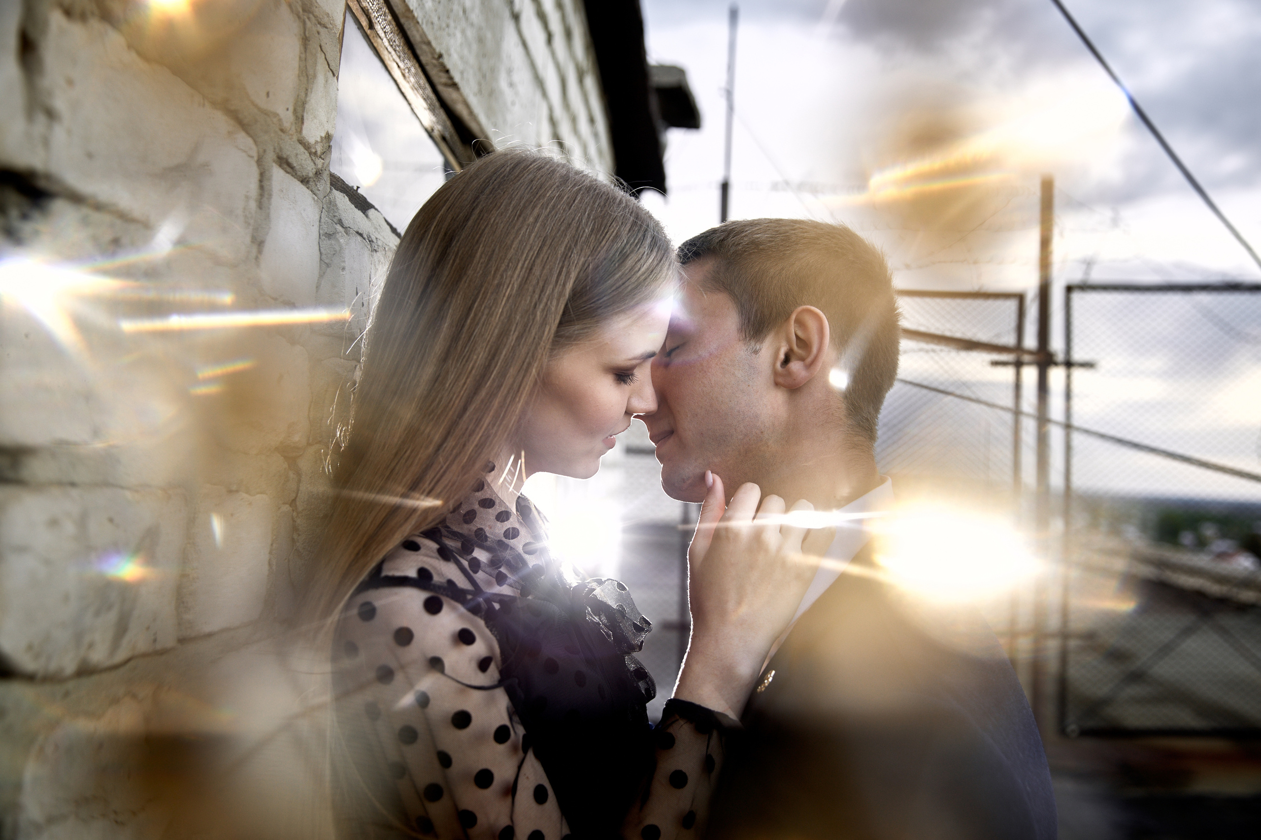 На крыше. Фотограф Александр Казин