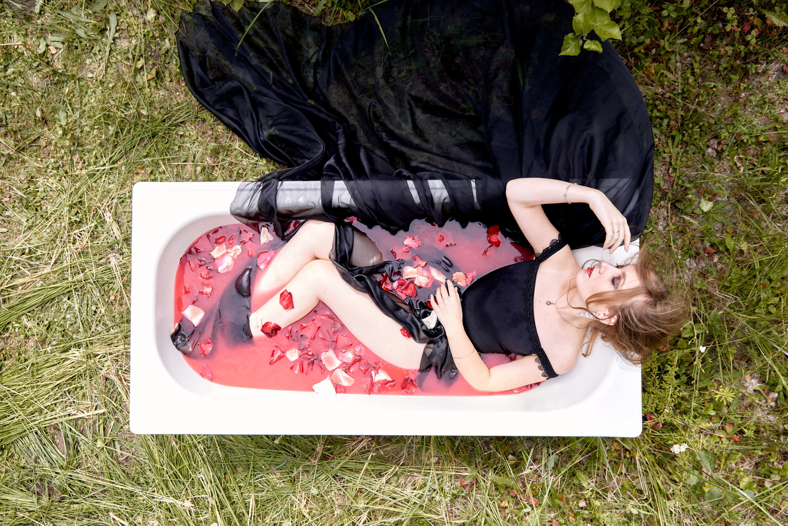 В ванной. Фотограф Александр Казин