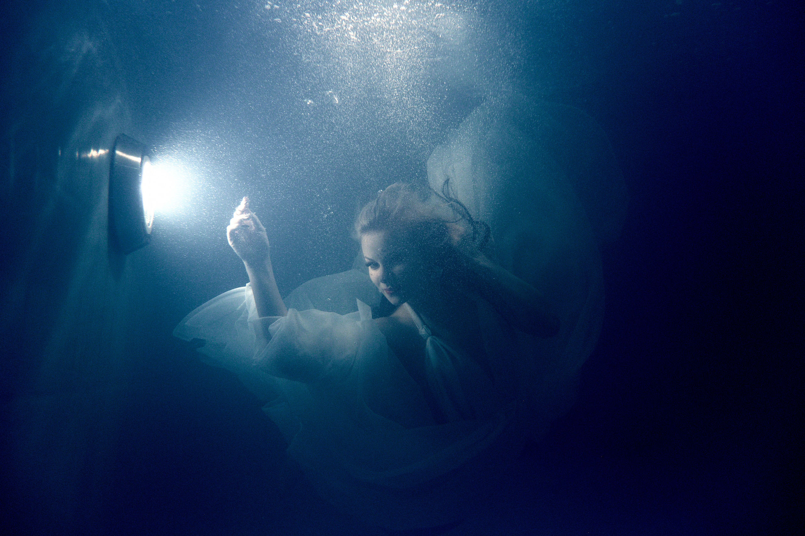 Под водой. Фотограф Александр Казин