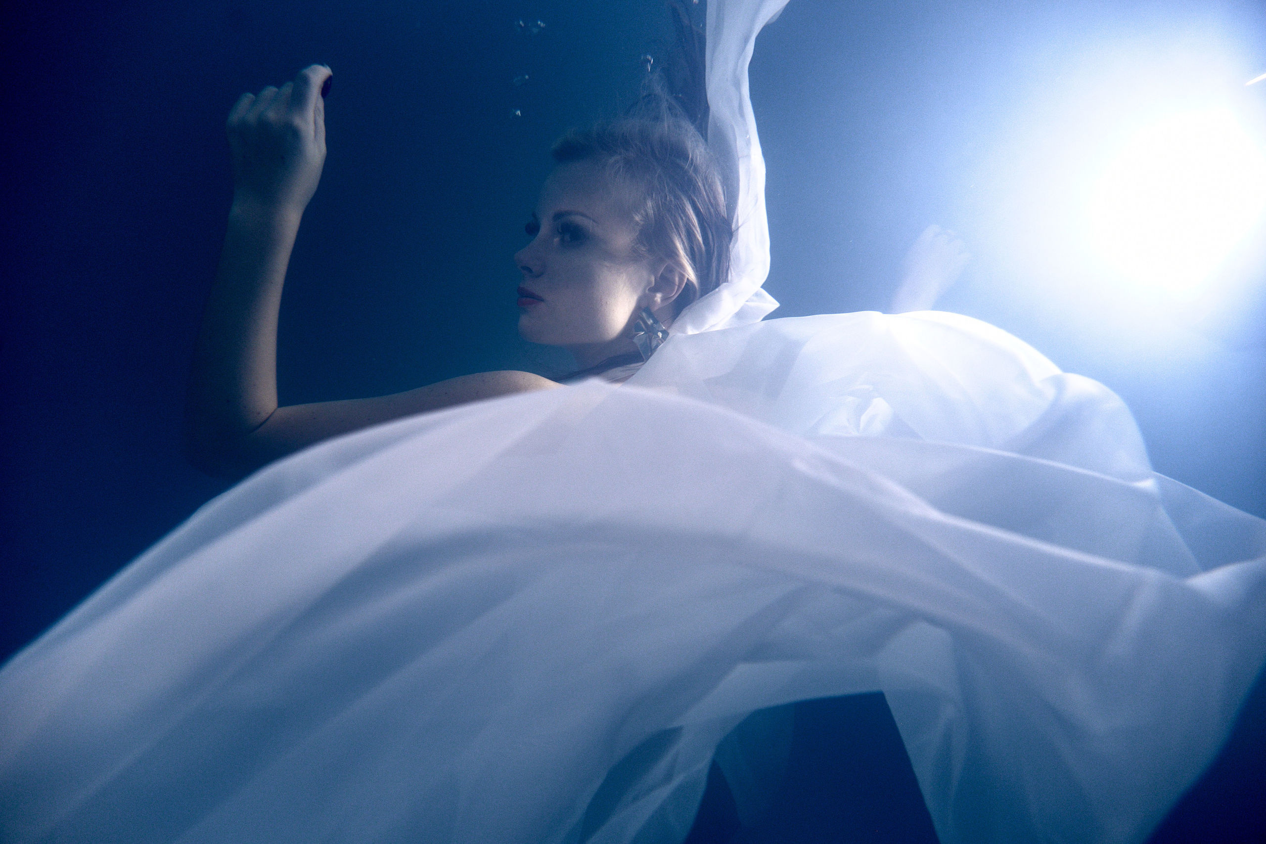 Под водой. Фотограф Александр Казин