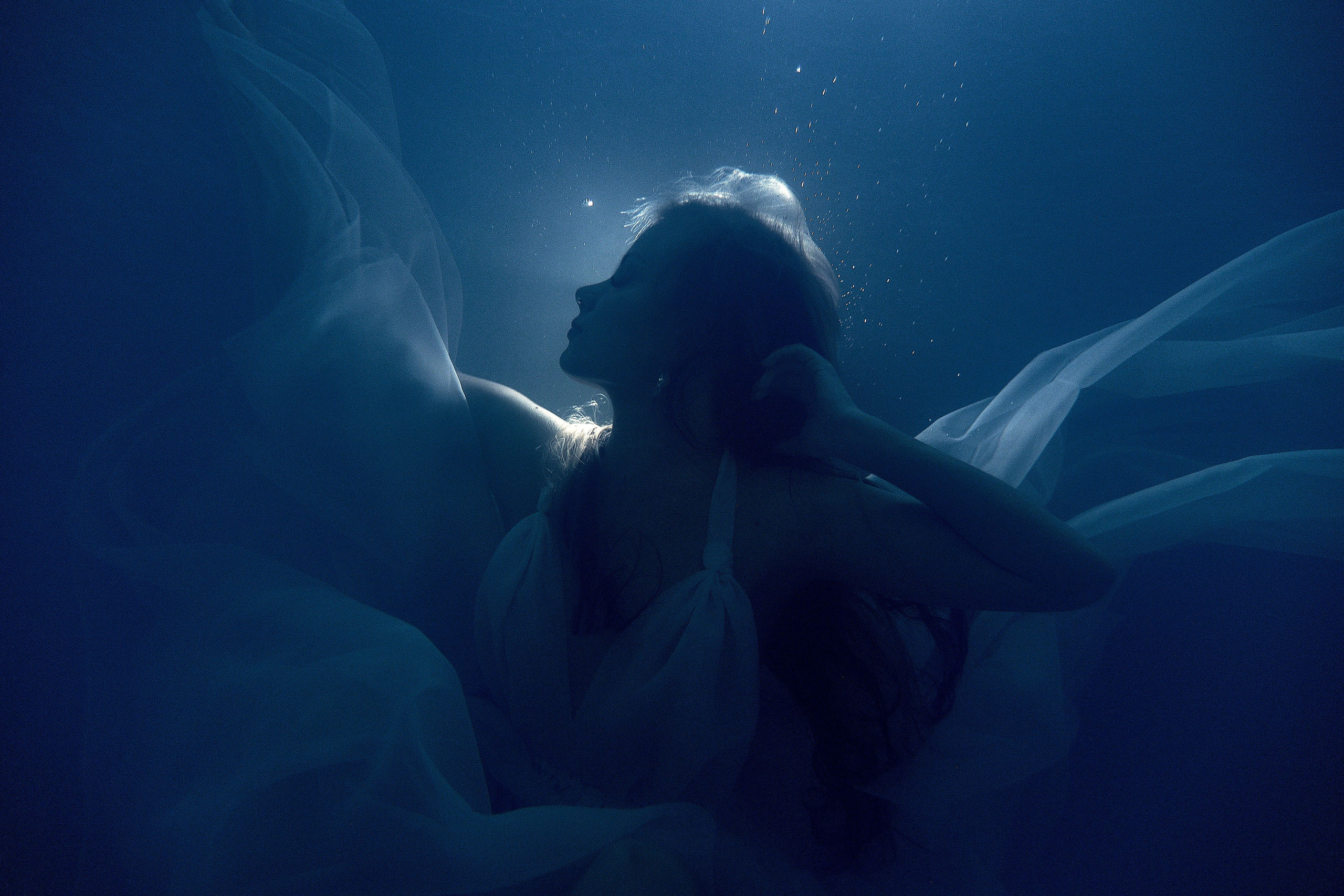 Под водой. Фотограф Александр Казин