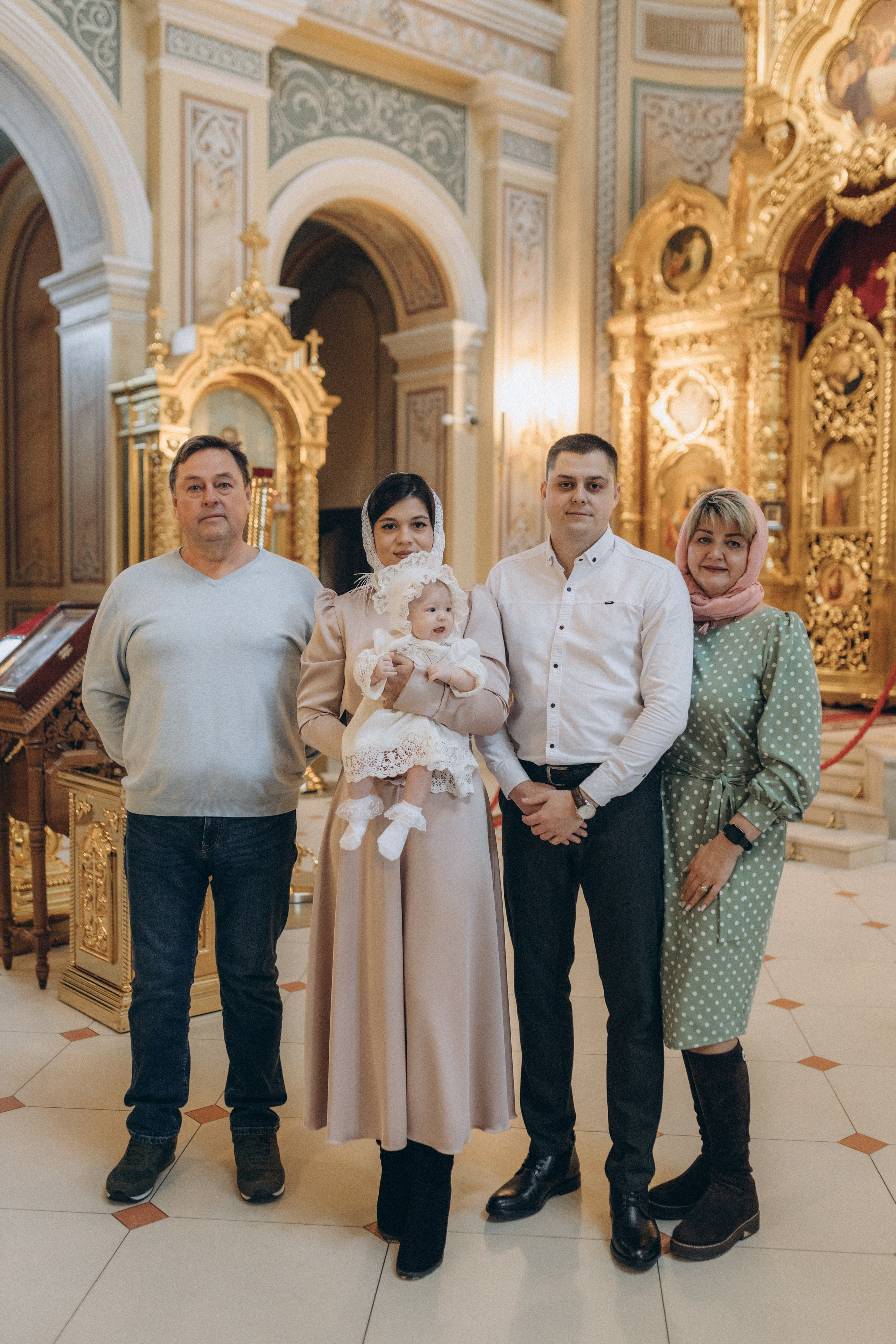 Крещение Анютки. Семейный фотограф и фотограф на роды в Ростове-на-Дону Мухина Виктория