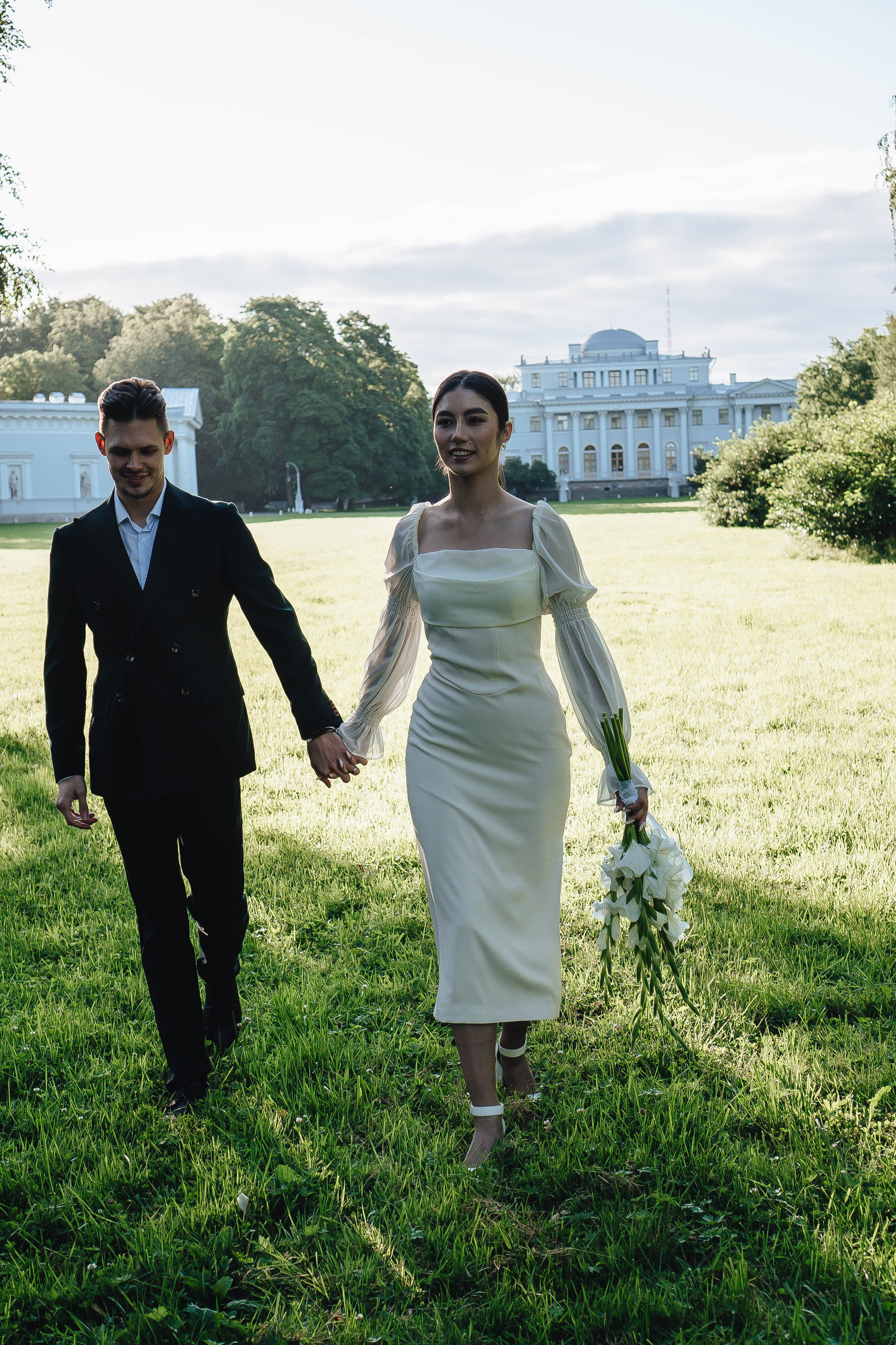 СВАДЕБНАЯ СЬЕМКА НА РАССВЕТЕ НА ЕЛАГИНОМ ОСТОРОВЕ. Профессиональный фотограф, Санкт-Петербург — Виктория Богомолова