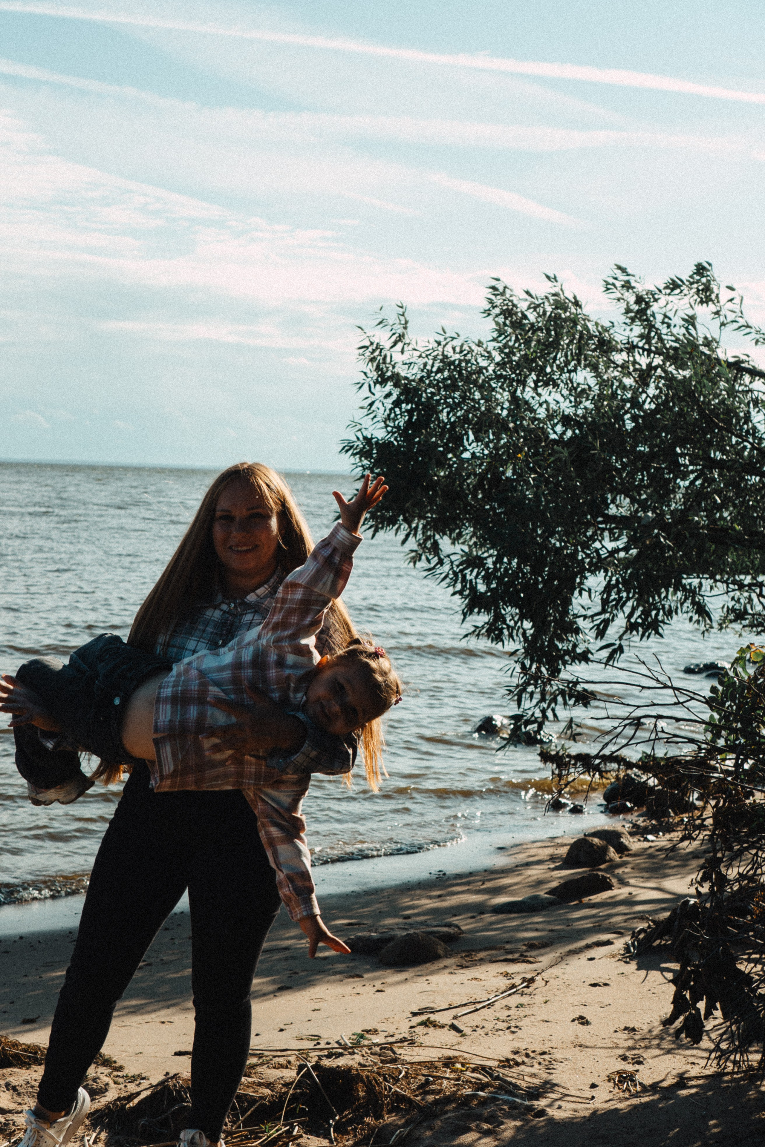 МАМА И ДОЧКА НА ФИНСКОМ ЗАЛИВЕ. Профессиональный фотограф, Санкт-Петербург — Виктория Богомолова