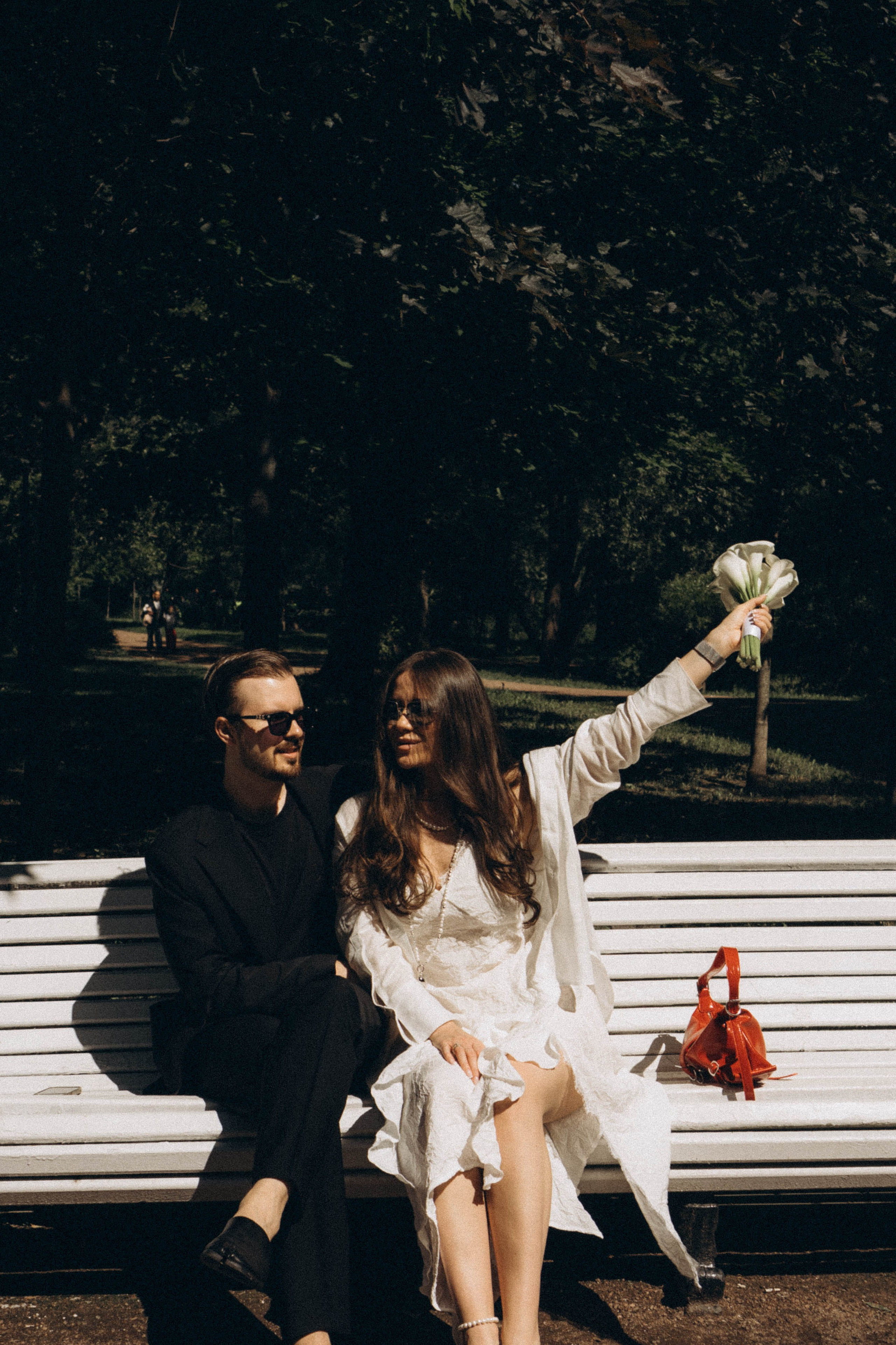 СВАДЕБНАЯ СЬЕМКА В ПАРКЕ ПОБЕДЫ И ПРОГУЛКА ПО МОСКОВСКОМУ ПРОСПЕКТУ. Профессиональный фотограф, Санкт-Петербург — Виктория Богомолова