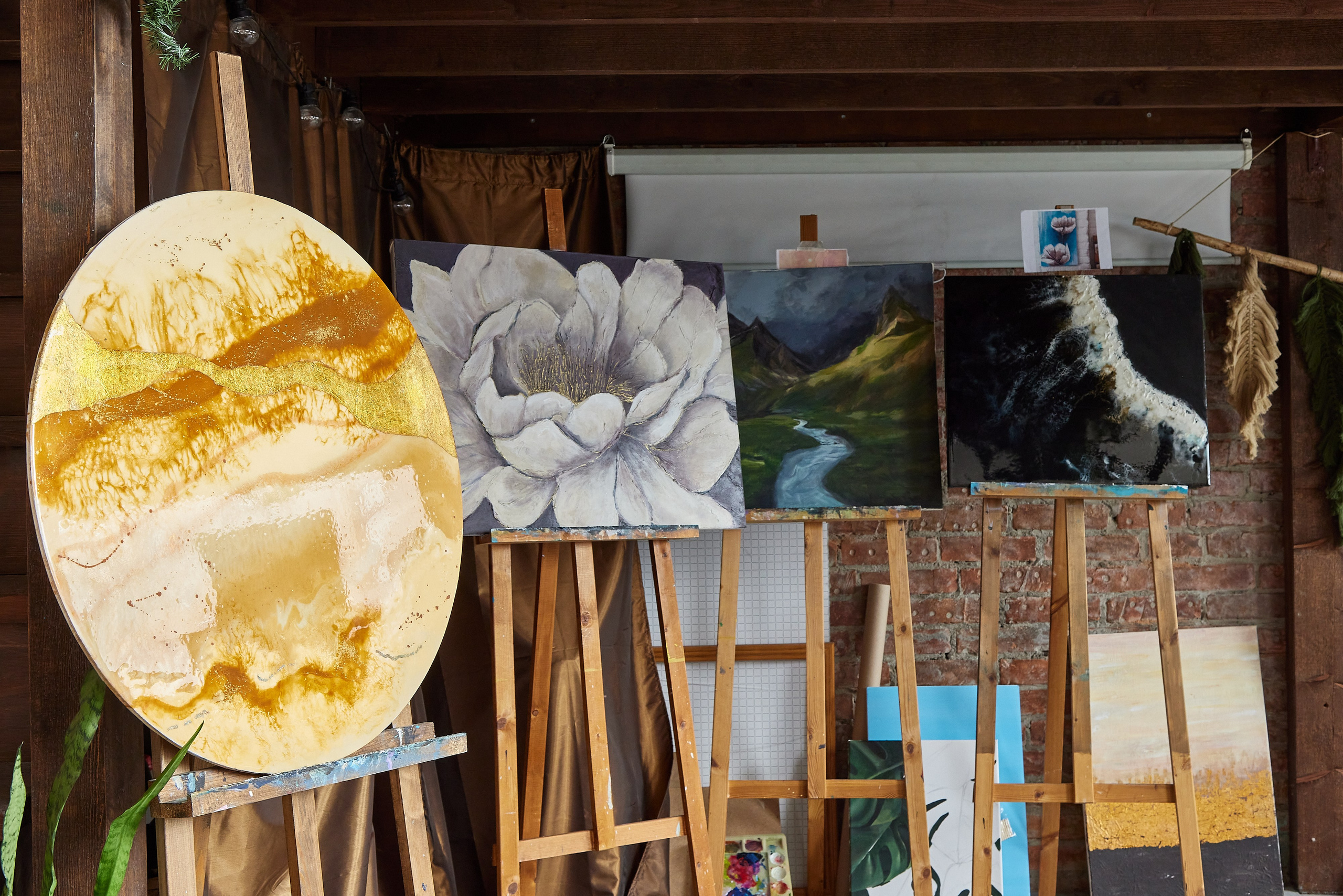 Творческая студия для взрослых Loft room. Фотограф Анастасия Леонтьева Санкт-Петербург