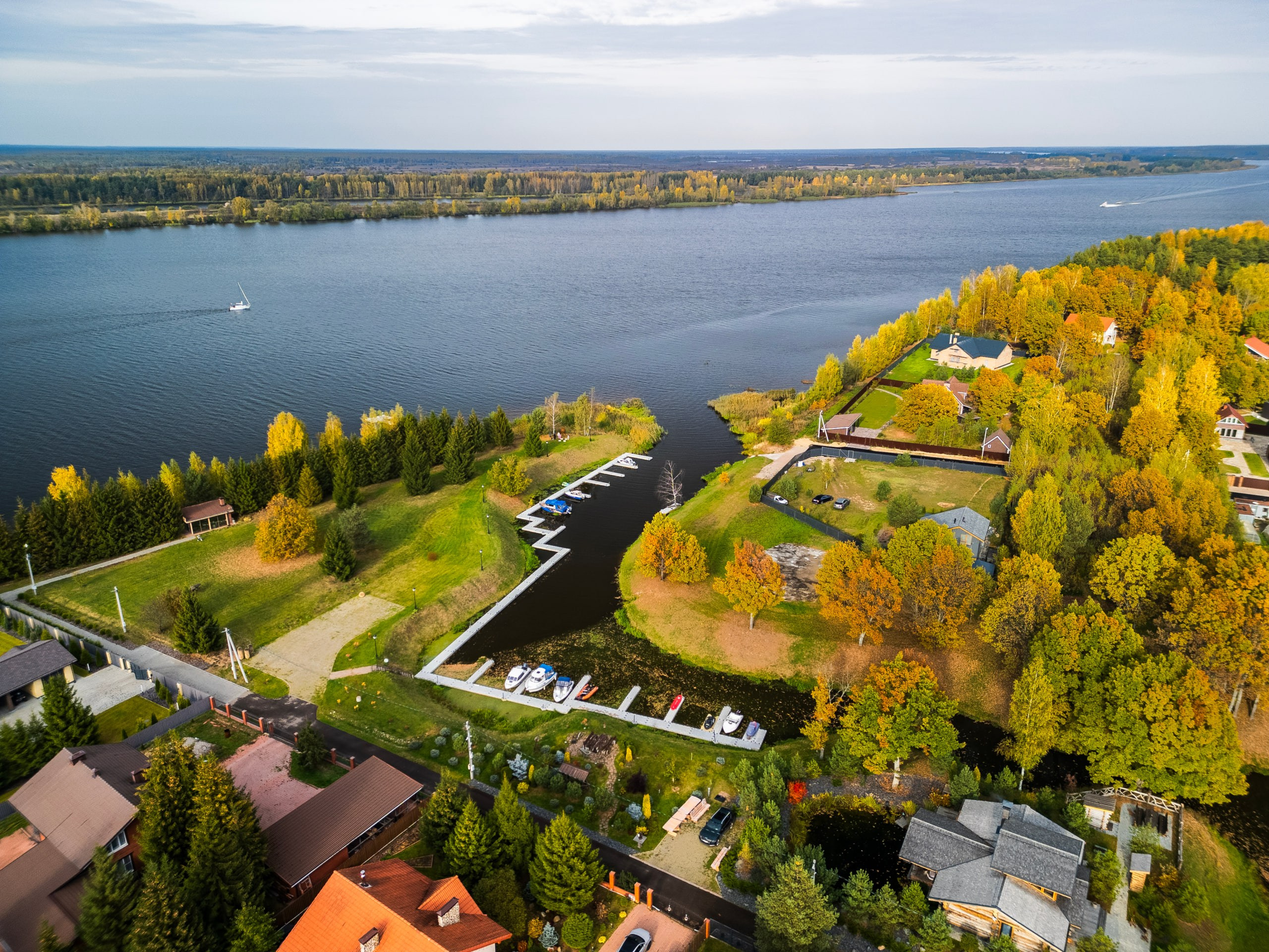 Волжские Дубравы. DRONBERRY — Аэросъемка Ярославль