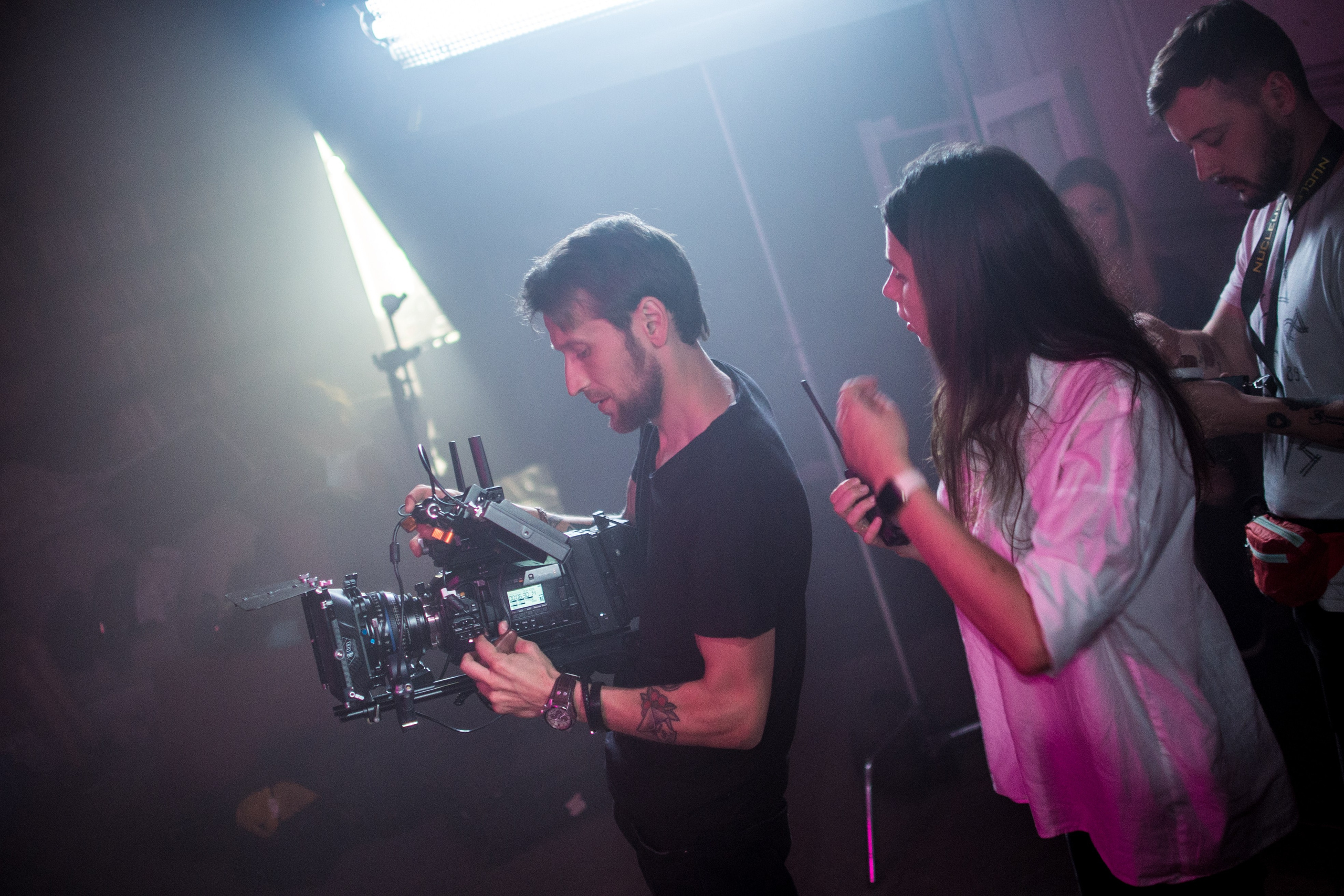 Съемка клипа Doctor Mol. Фотограф Медведева Полина