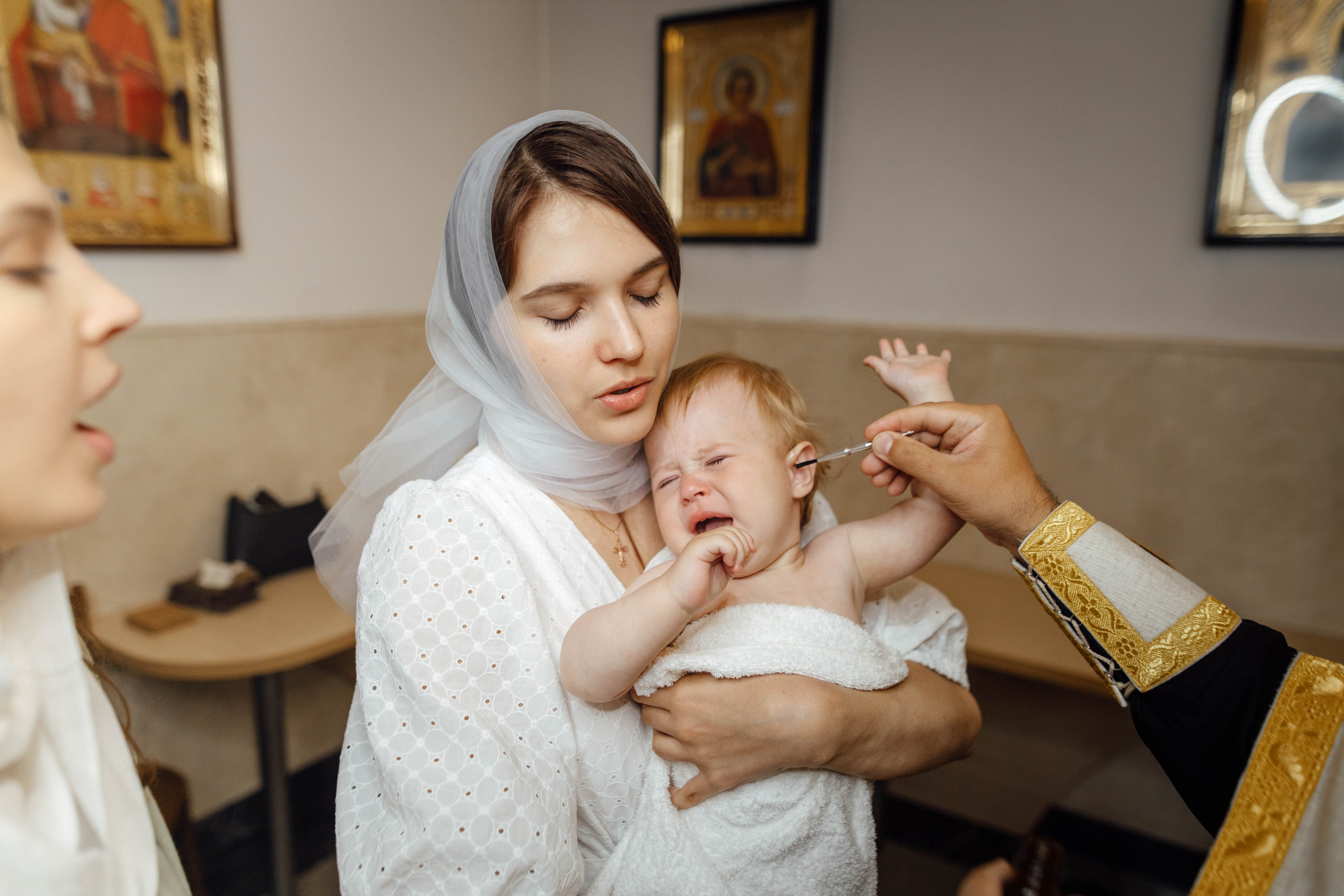 Крещение Льва, храм Марии Магдалины, август 25