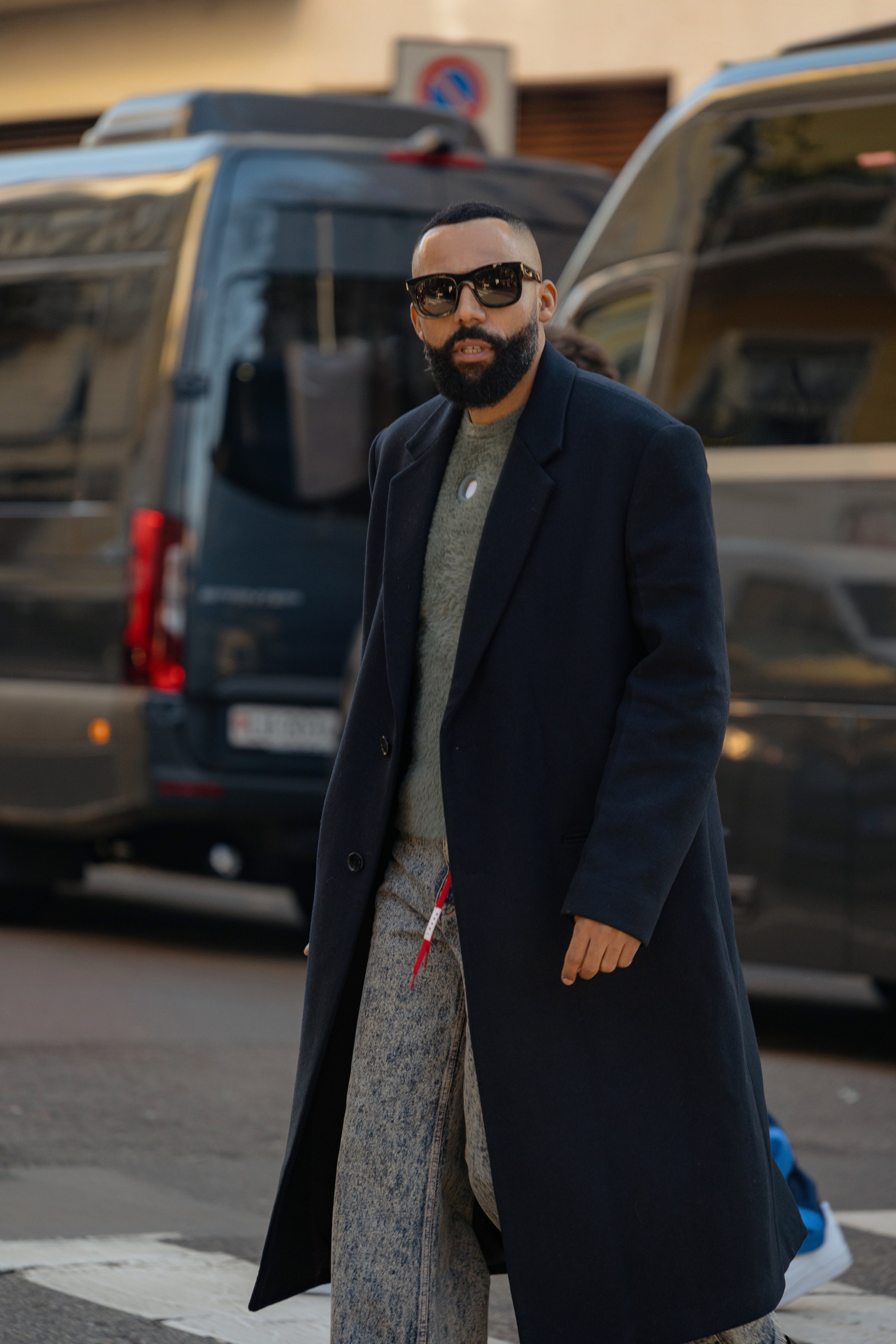 Milan Mens fashion week FW 24/25 D&G. Photographer in Milan Ivan Goncharov