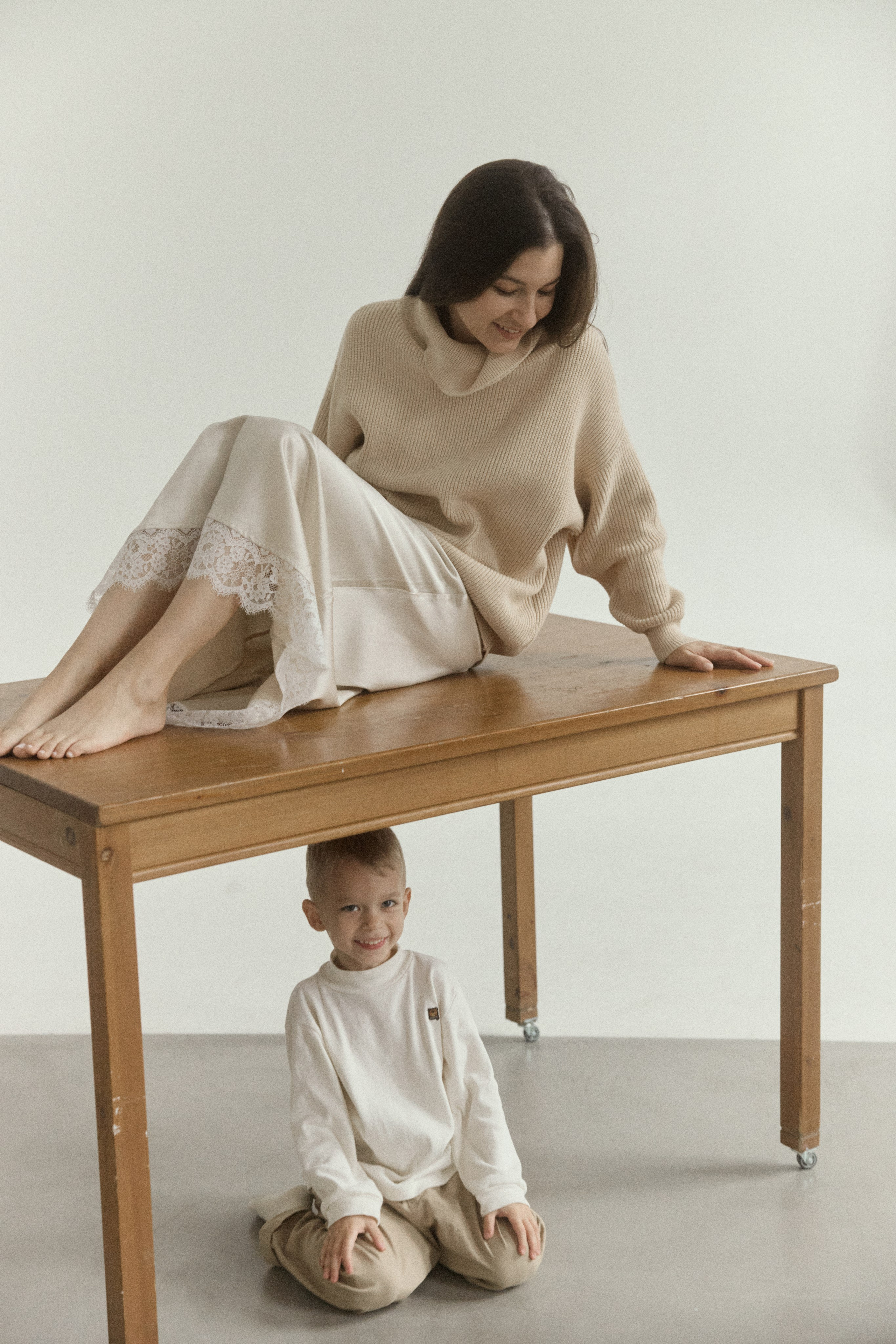 Настя + Демьян + Агата. Семейный и детский фотограф Юлия Шох