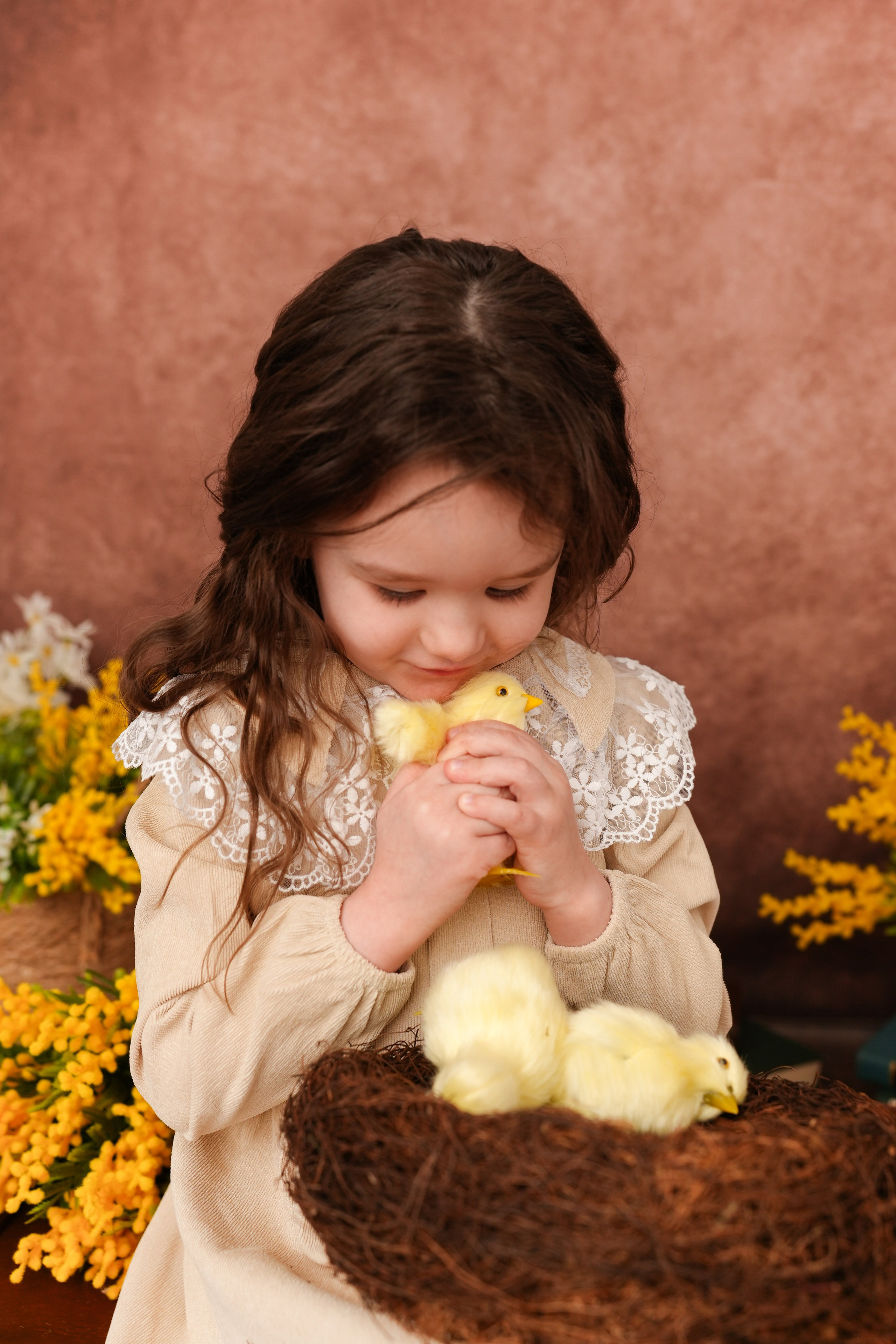 Мимоза. Фотограф новорожденных и детский фотограф в Екатеринбурге Ксени