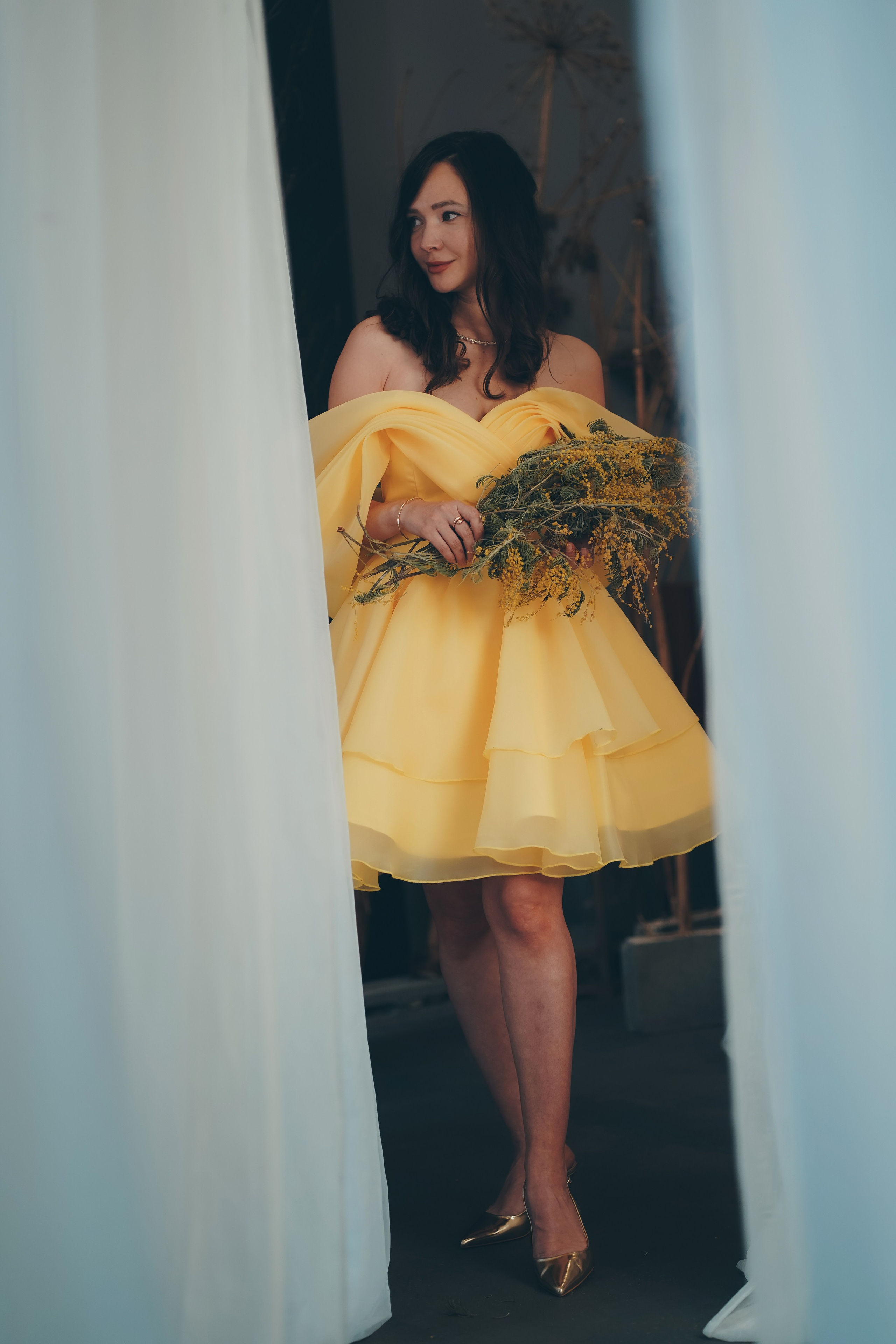 Виктория. Мимозы. Свадебный фотограф Копков Геннадий