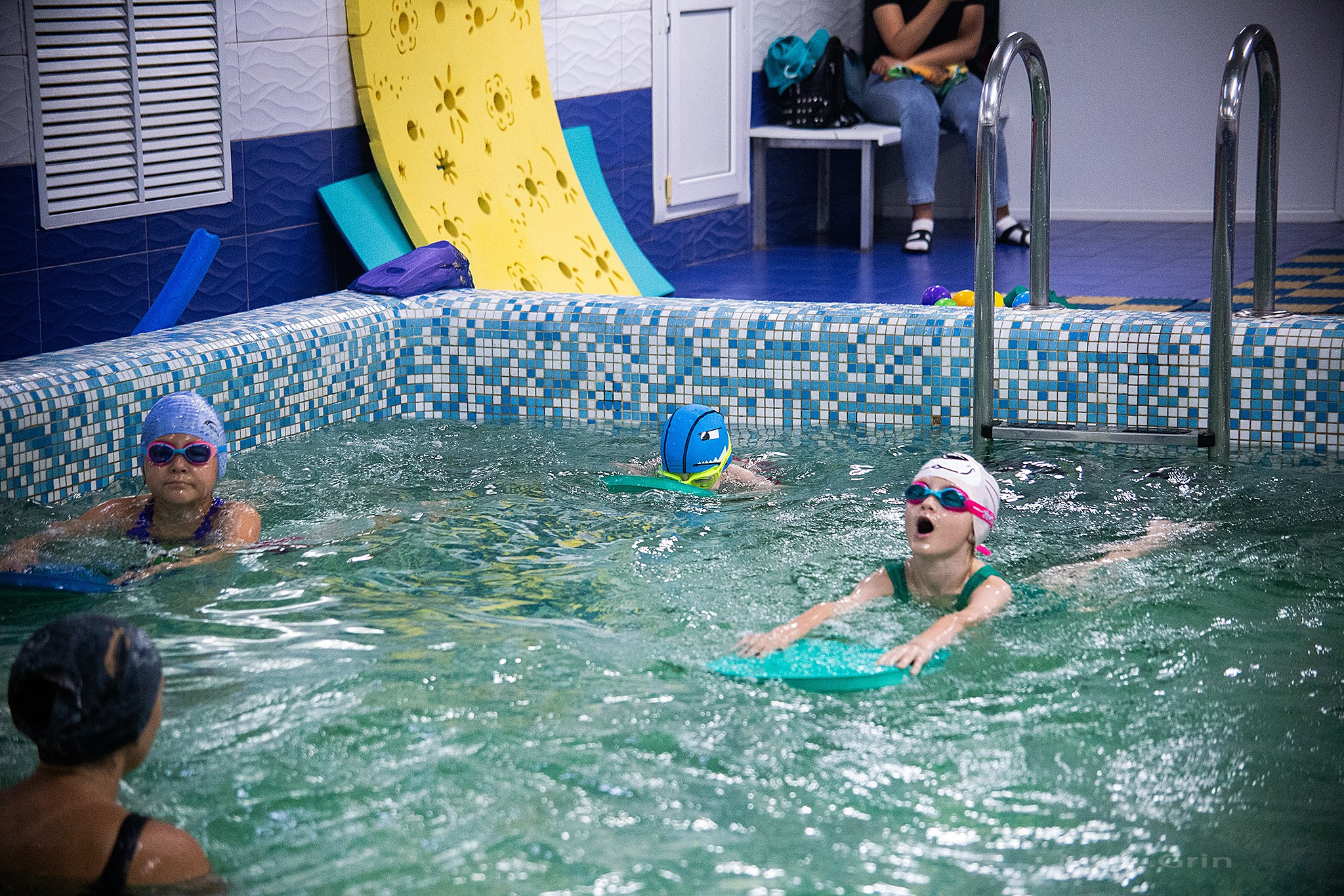 Плаванье. Детский бассейн. Детский и семейный фотограф, фотограф мероприятий Нижний Новгород