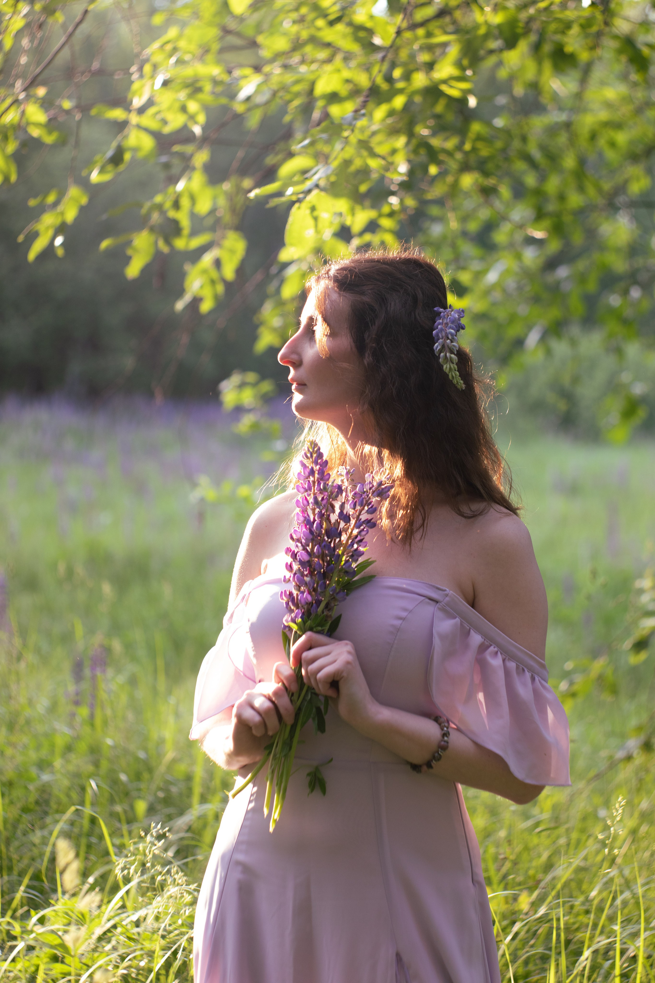 Люпиновое поле. Юлия Башкатова, сказочный фотограф, Москва