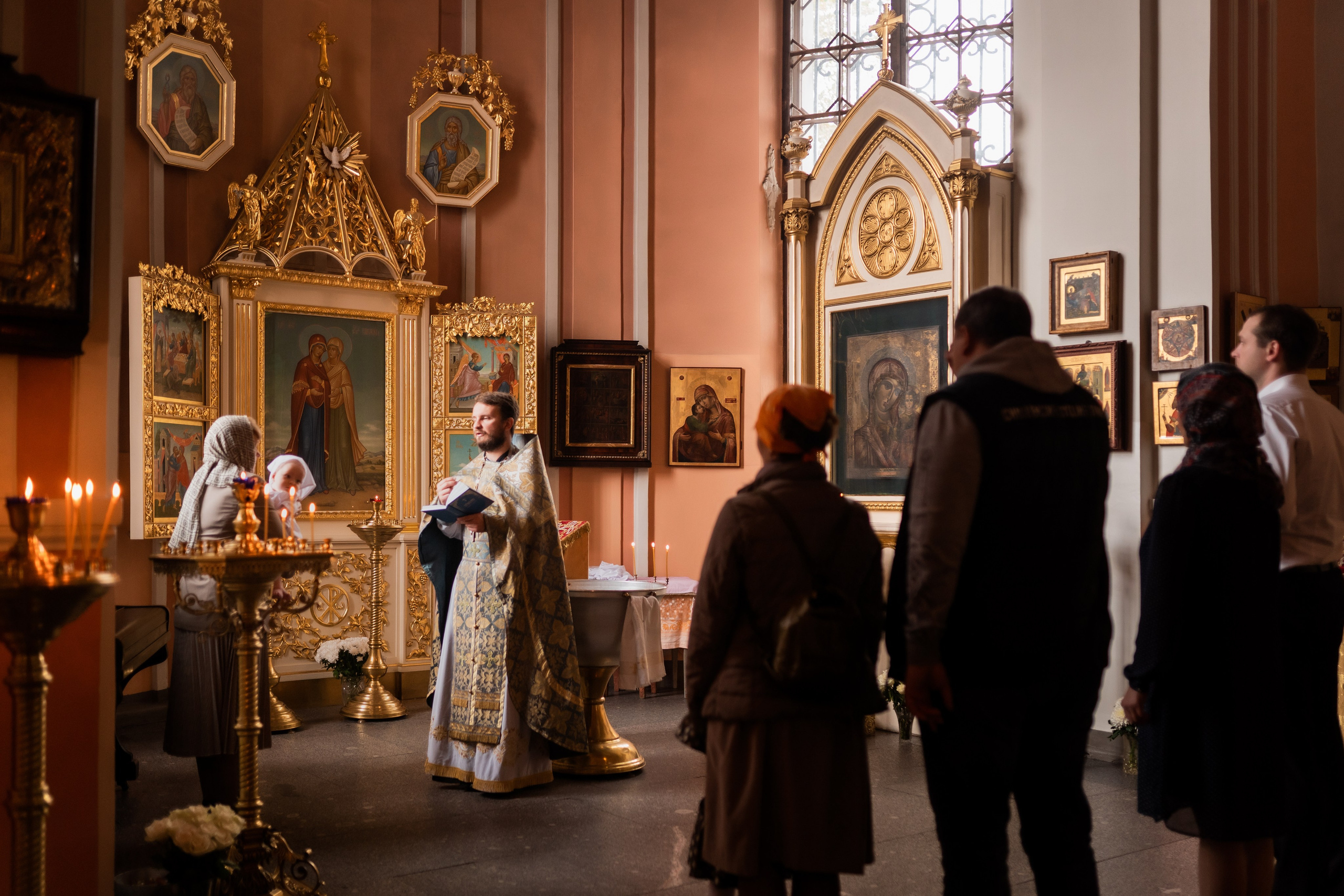 Крещение Вари. Фотограф и видеограф Евгений Романов Санкт-Петербург