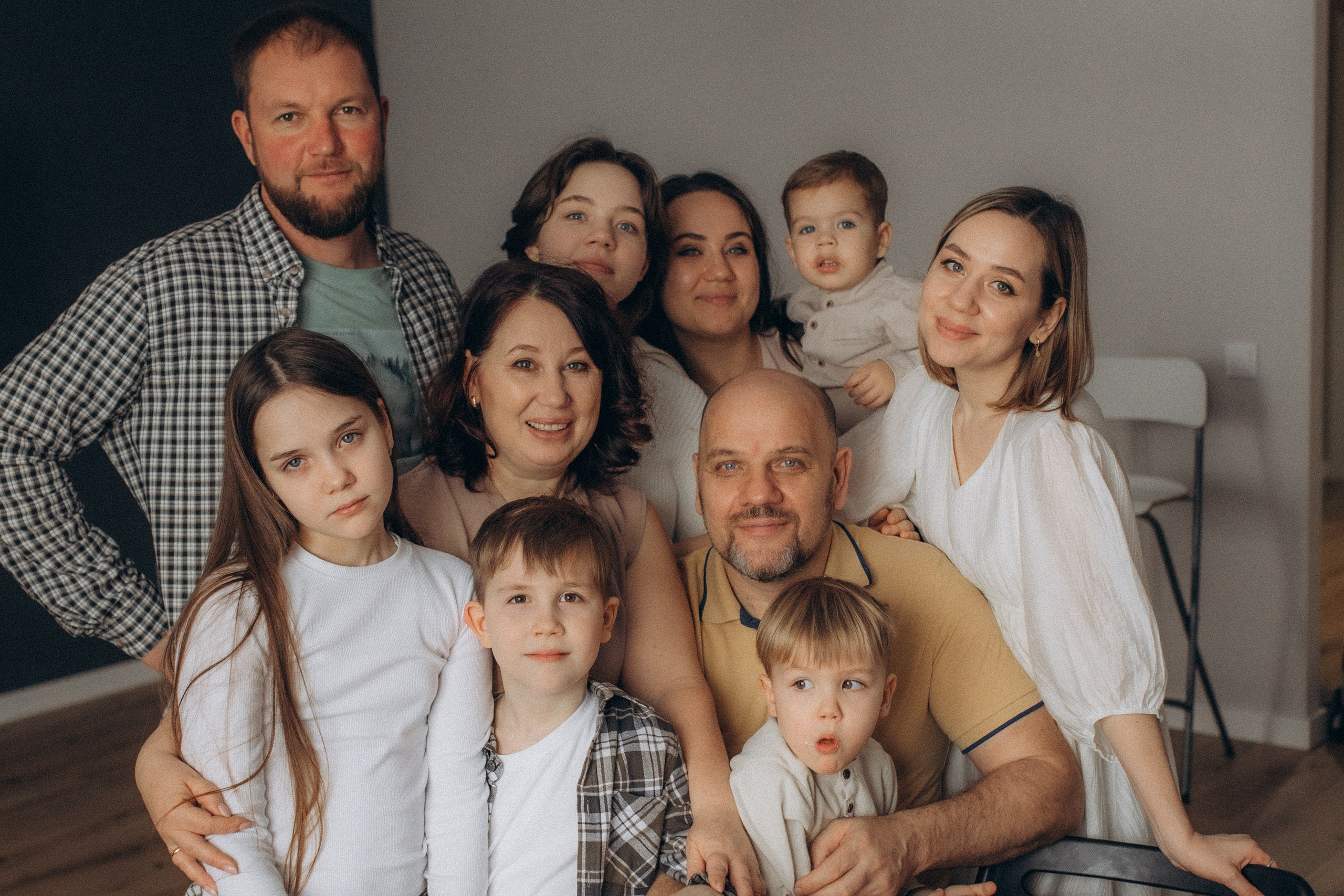 История большой семьи. Семейный фотограф lifestyle в Новосибирске Елена Шпилевая