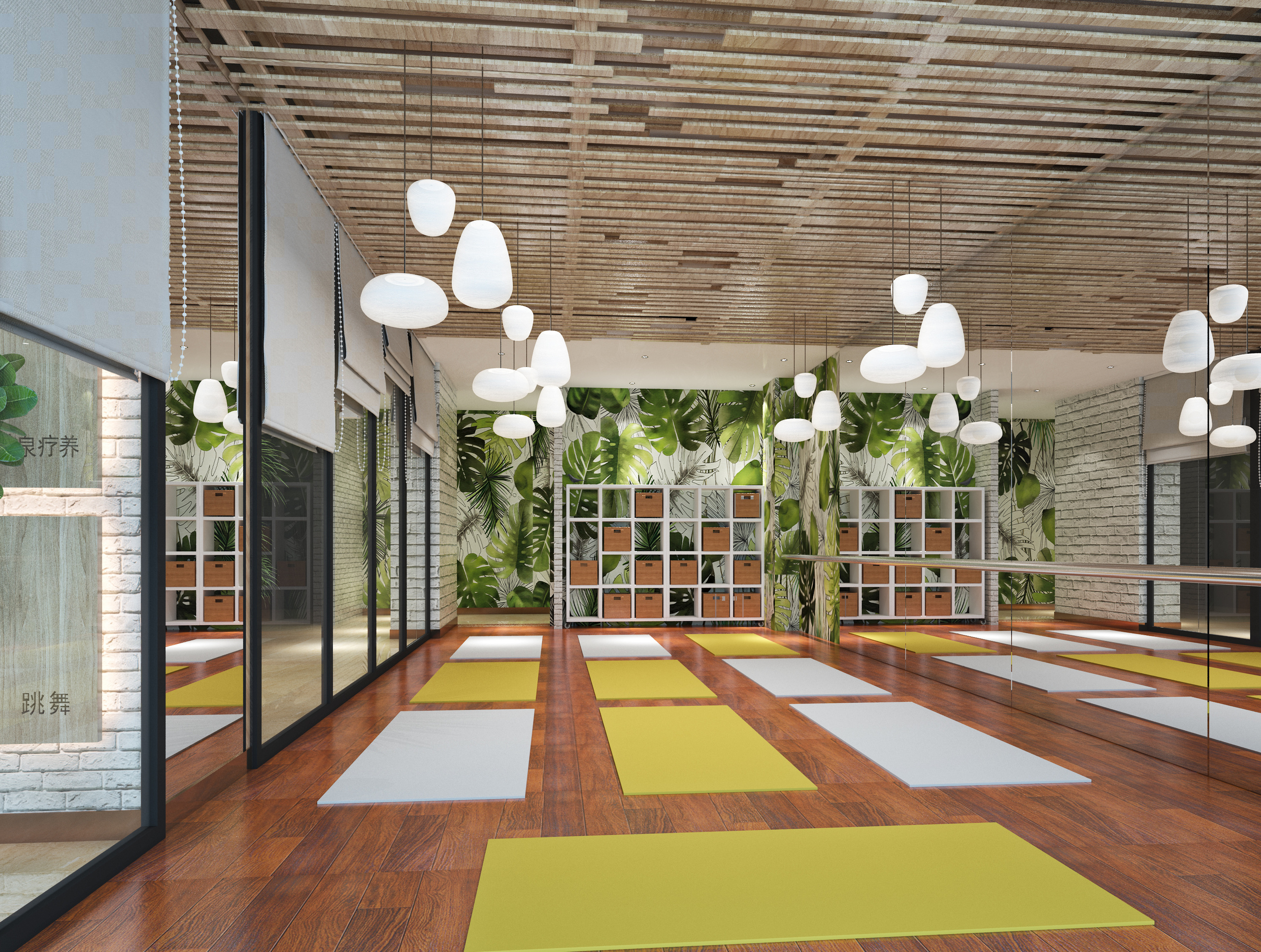 Spa / Yoga center "Grace " , Zhongshan , China. 2017. Branding and Interiors