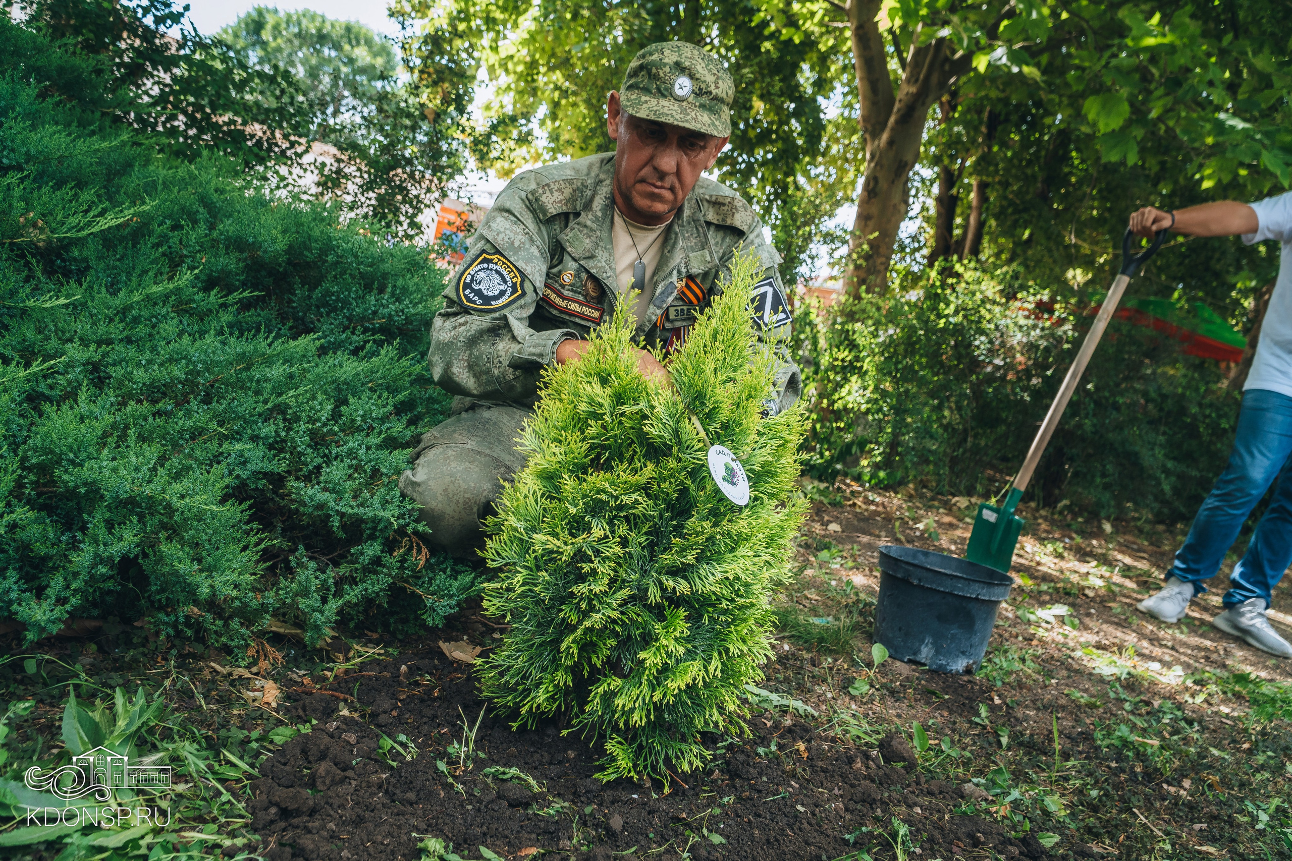 «Сад Памяти». Новотитаровский Дом культуры