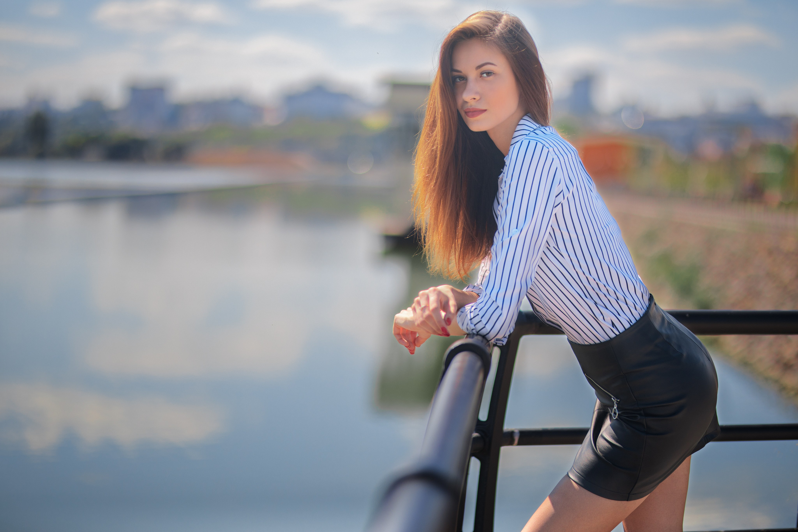 Съемка с Ольгой на набережной в формате для «себя»