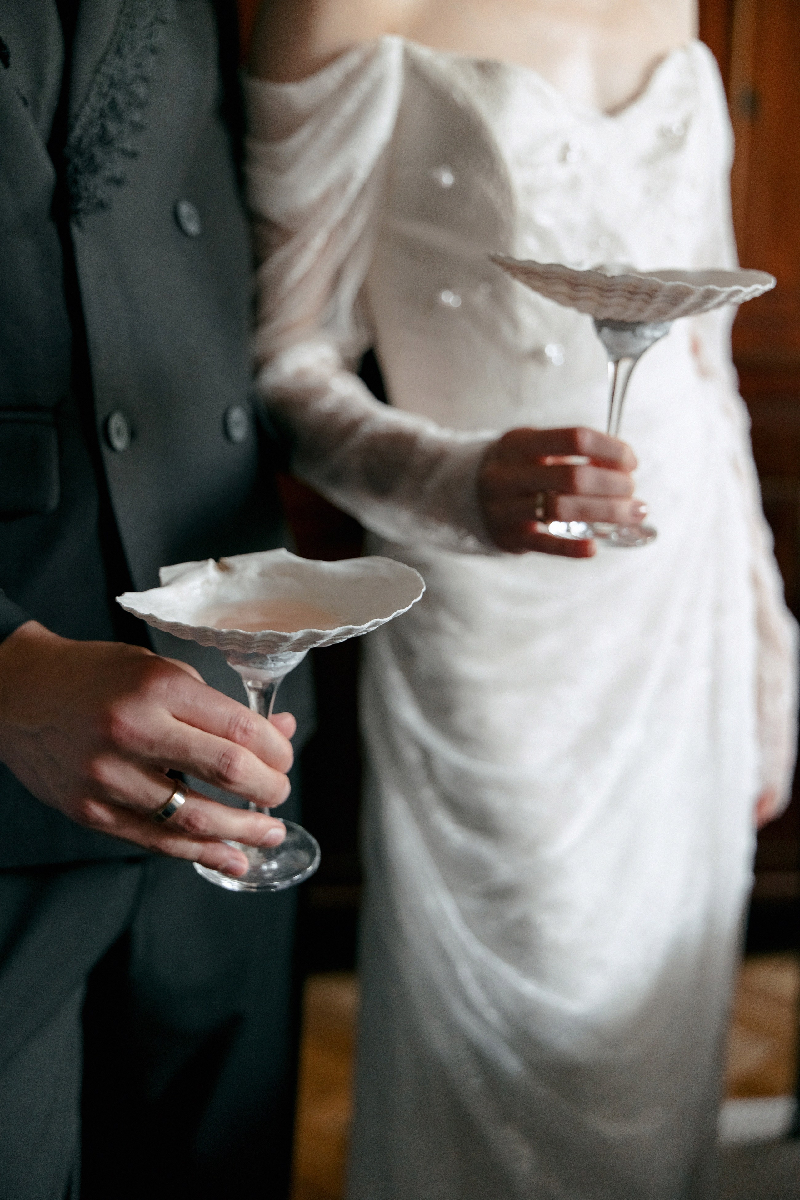 Винтажная история Полины и Дмитрия. Свадебный фотограф Москва