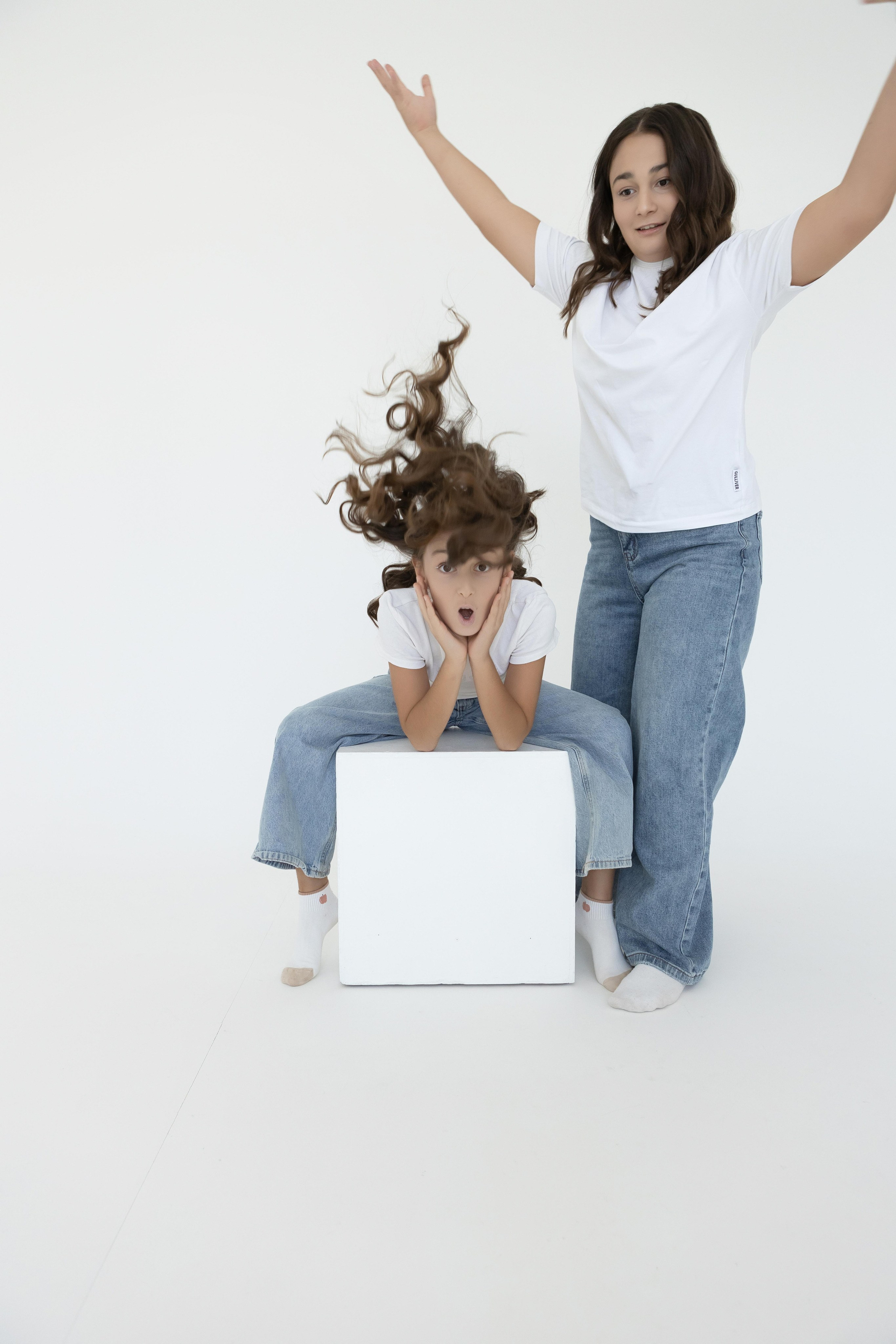 Сестры в студии. Семен Соколов