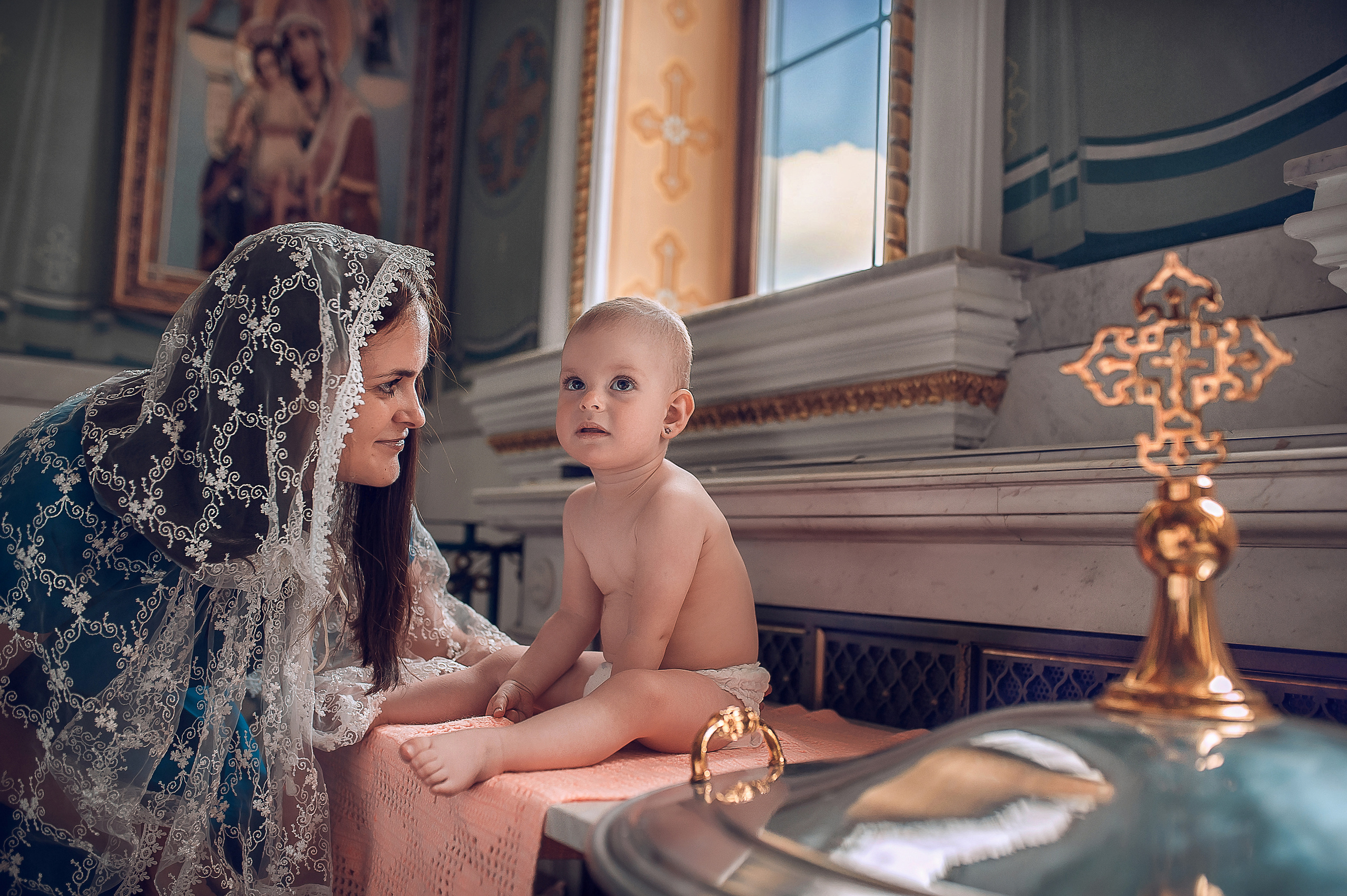 Таинство крещения. Фотограф на Крещение