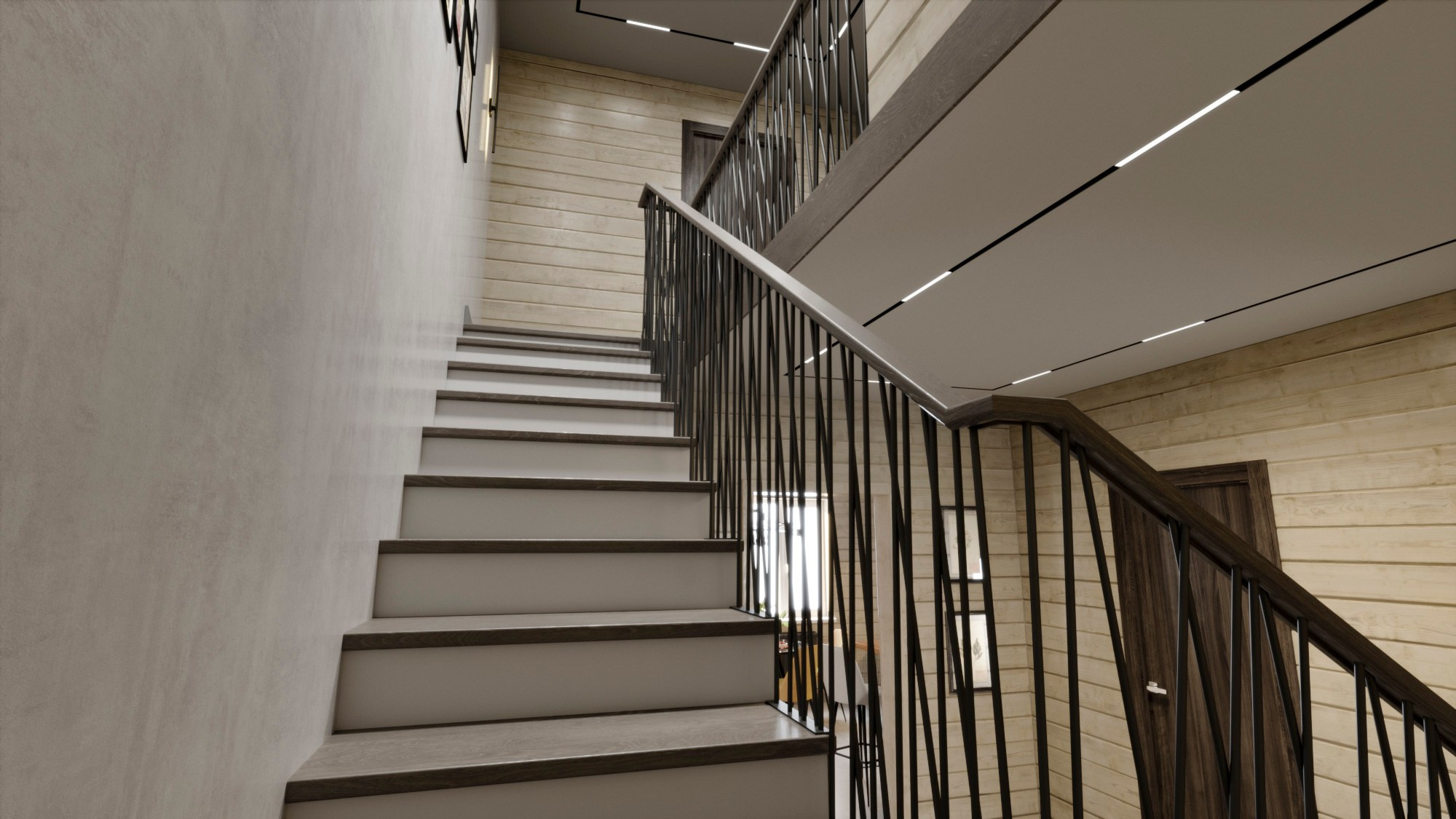 Дом 132 м² с мансардой. Дизайн для каждого