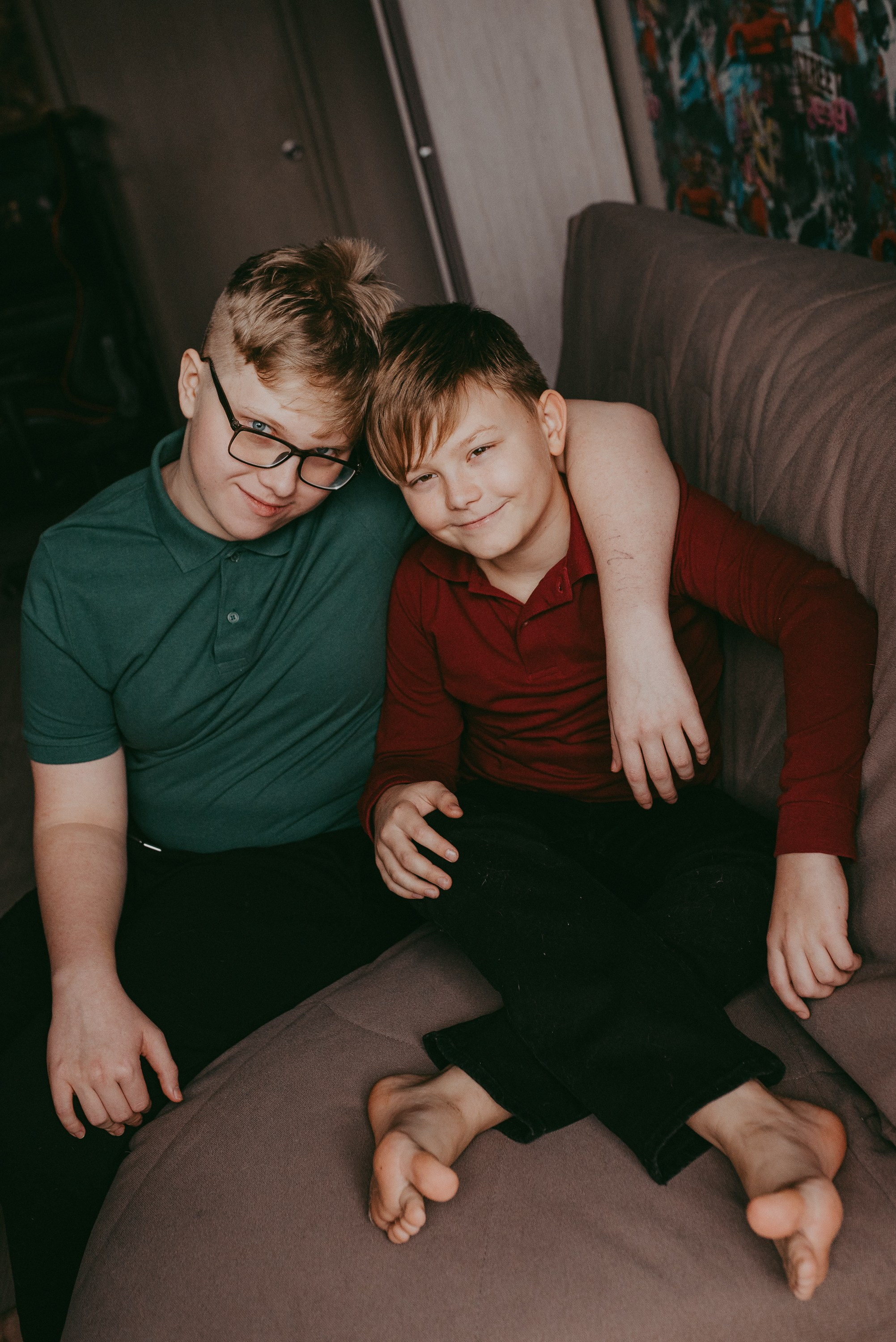 Ксюша, Юля, Максим и Степа. Семейный и детский фотограф в Новосибирске и Краснообске — Анна Ким