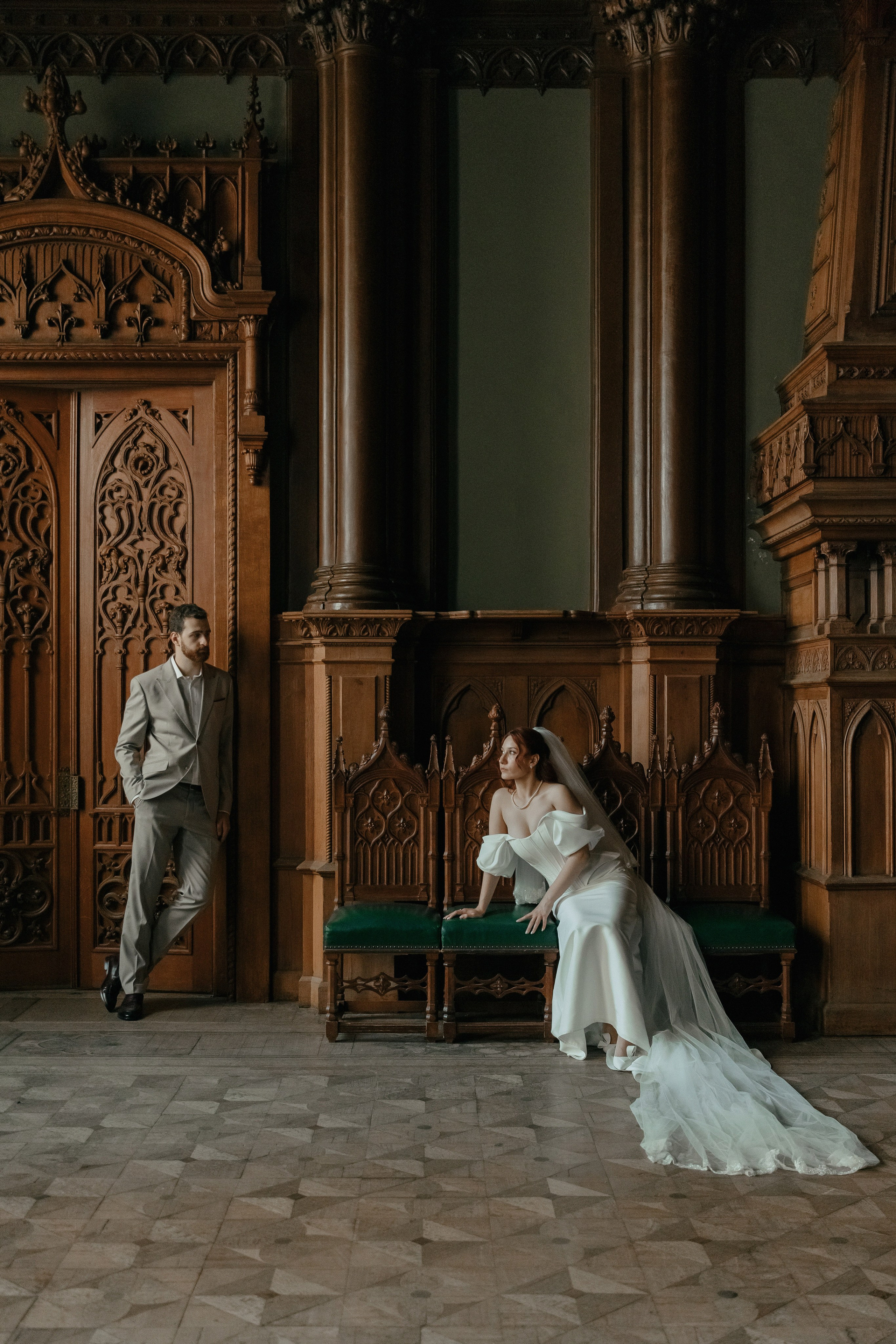 Винтажная история: читальня имПушкина и 21Культ. Свадебный фотограф Москва