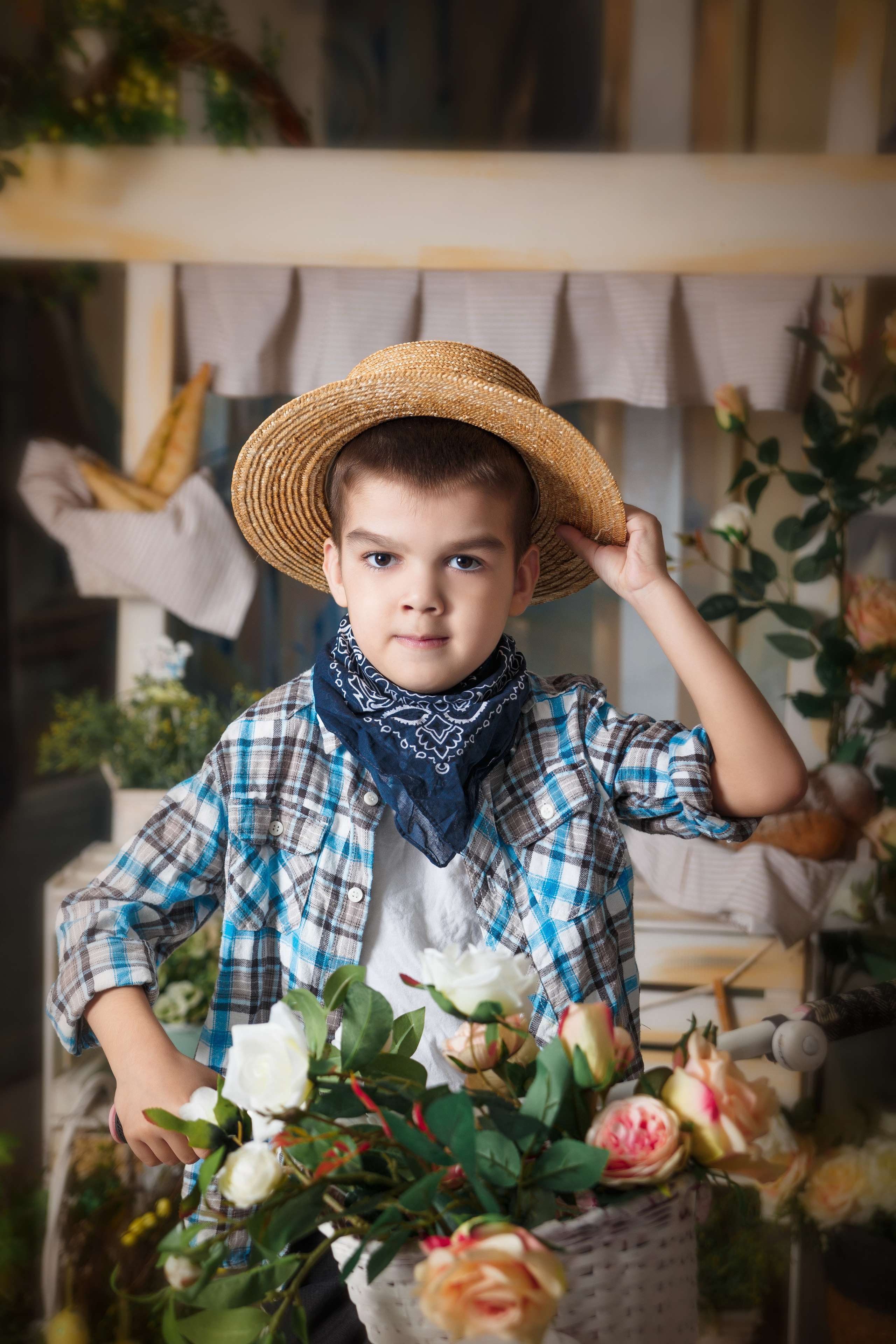 Фотопроект "Весна в деревне" с Татьяной