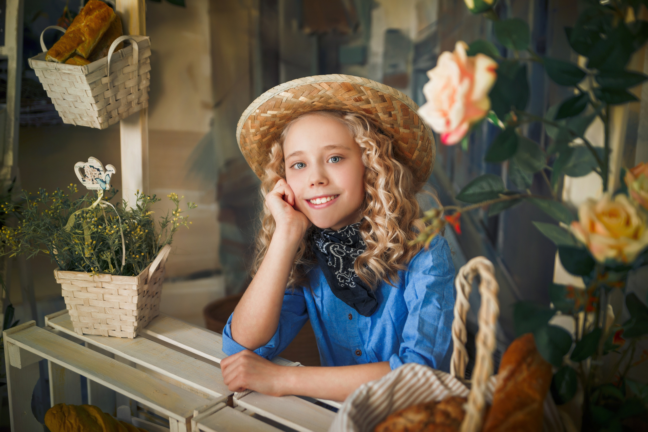 Фотопроект "Весна в деревне" с Татьяной