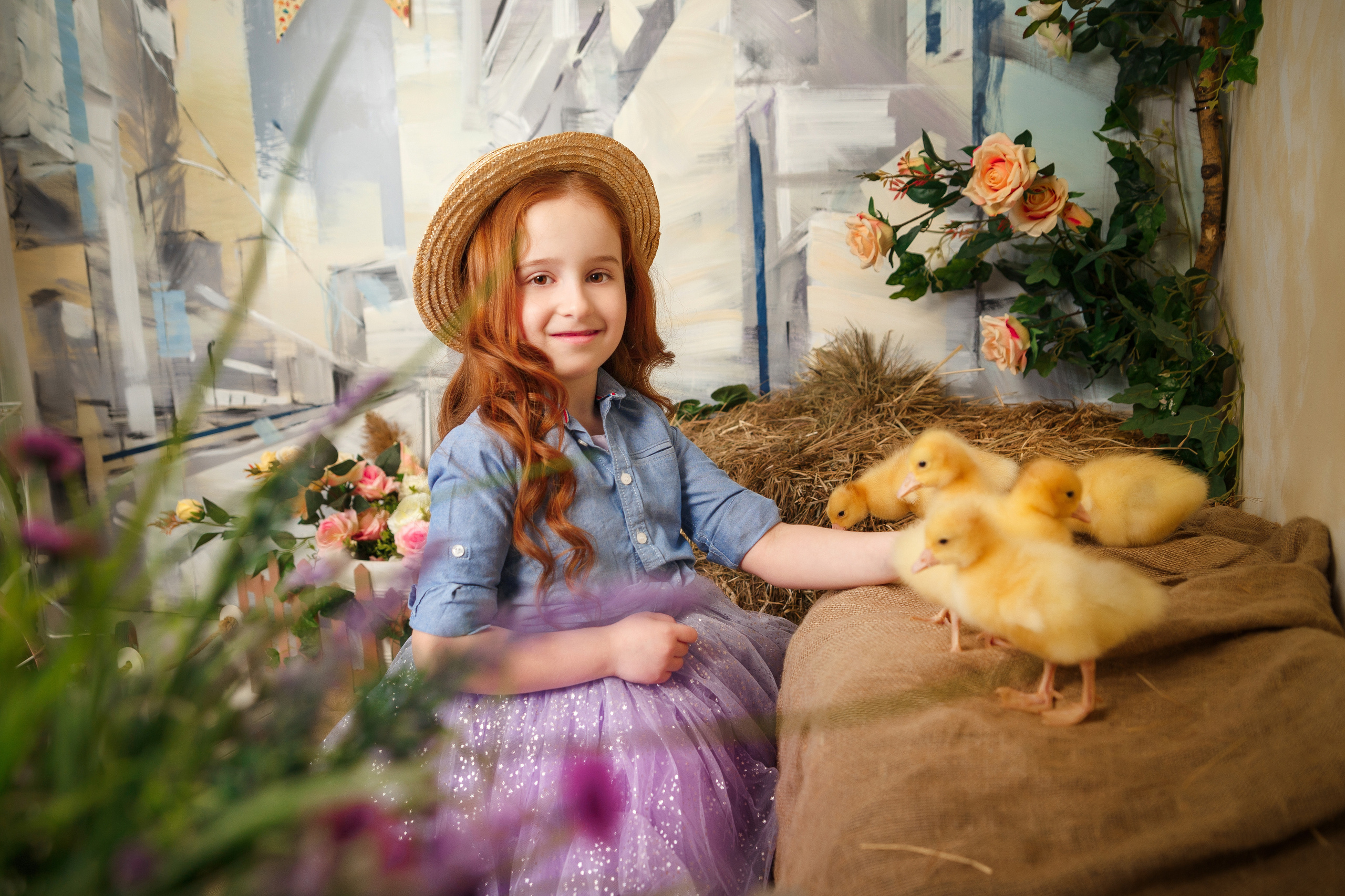 Фотопроект "Весна в деревне" с Татьяной